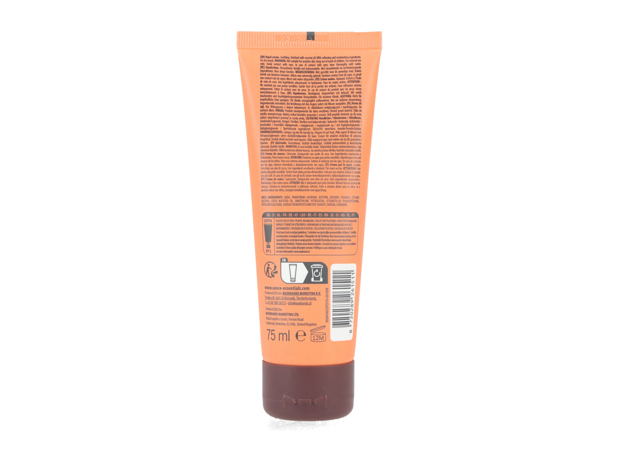 CREME M&Atilde;OS SENCE COCO 75ML image number 2