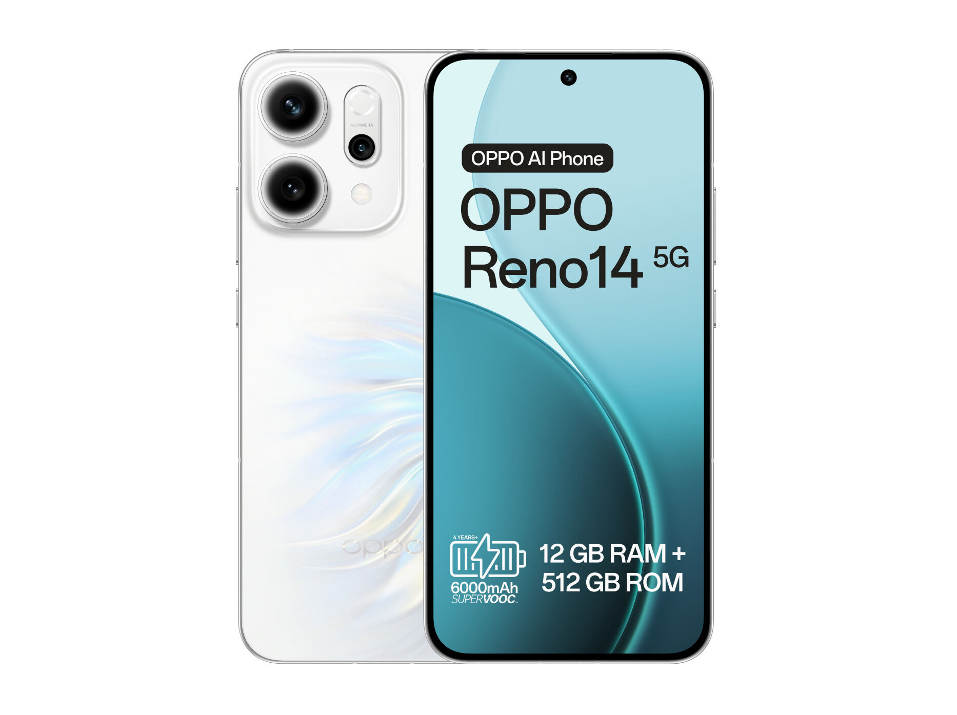 SMARTPHONE OPPO RENO14 5G (6.59'' 12/512GB BRANCO)