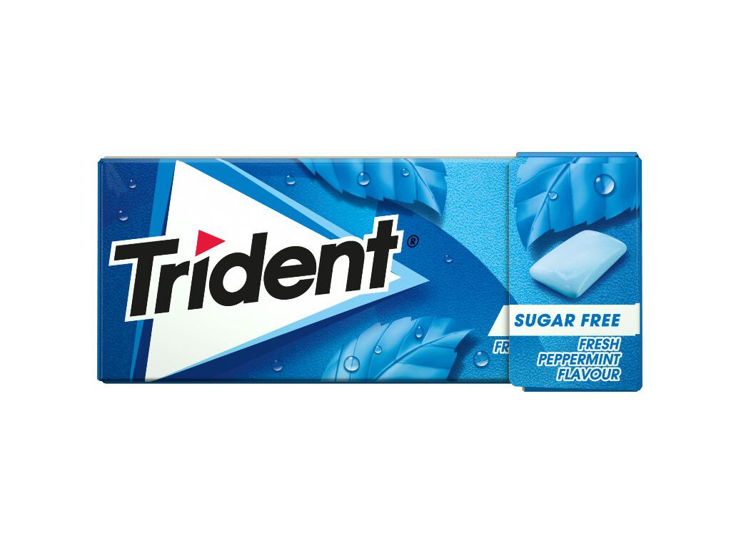 PASTILHAS TRIDENT EL&Aacute;STICAS FRESH PEPPERMINT 14.5G image number 1