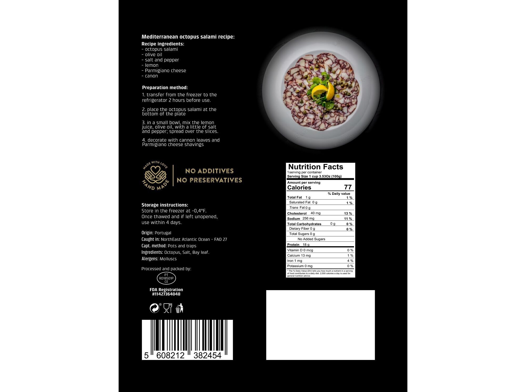 SALAME DE POLVO BEIRANOVA 100G image number 1