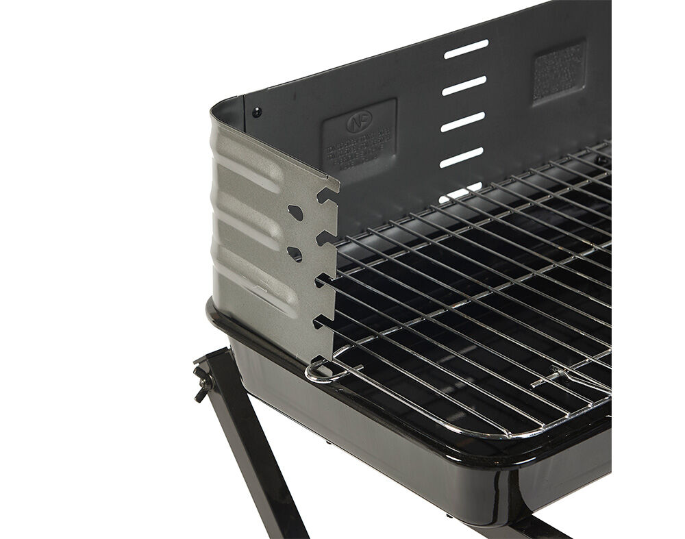 BARBECUE COM RODAS A CARV&Atilde;O GARDENSTAR PRETO 60.5X70X82CM image number 3