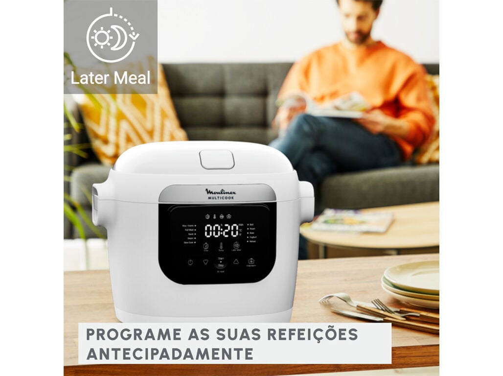 ROBOT DE COZINHA MOULINEX MULTICOOK BASIC MZ700BF0 image number 5