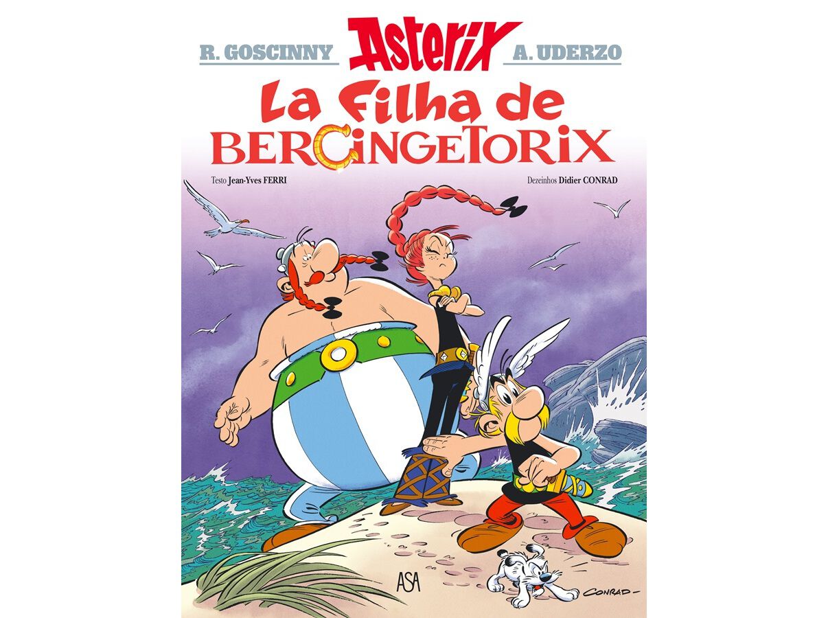 LIVRO AST&Eacute;RIX LA FILHA DE BERCINGETORIX N&ordm;38 image number 0