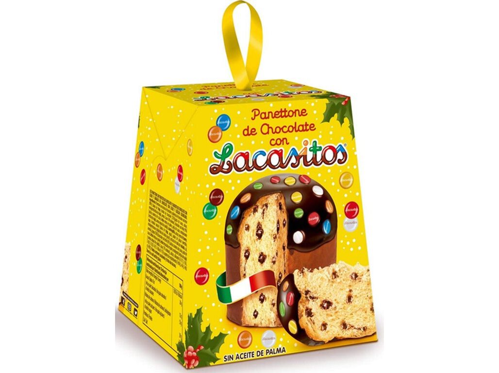BOLA NATAL LACASITOS PANETTONE 100G image number 1
