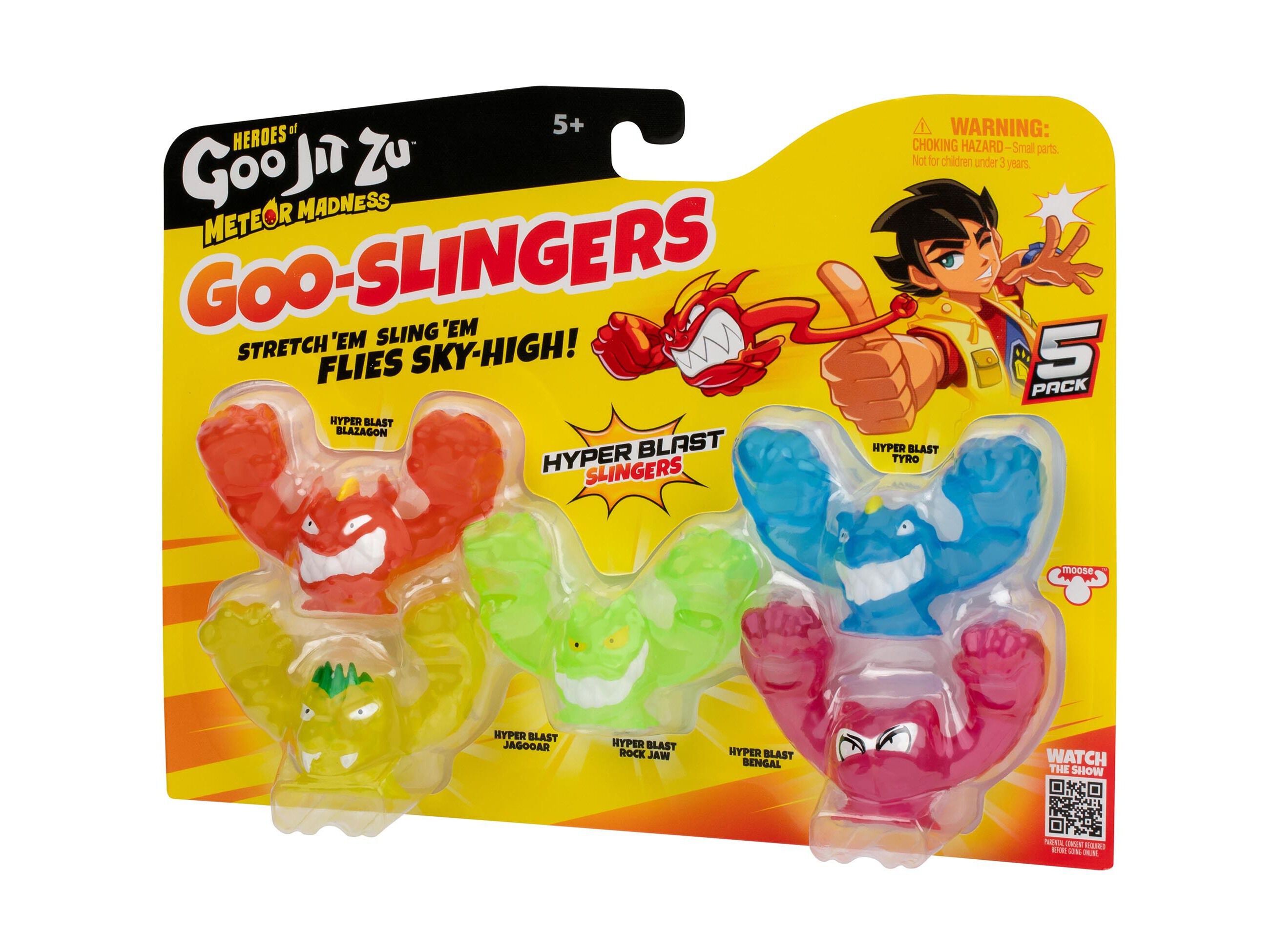GOO SLINGERS GOO JIT ZU 5 FIGURAS MODELOS SORTIDOS image number 1
