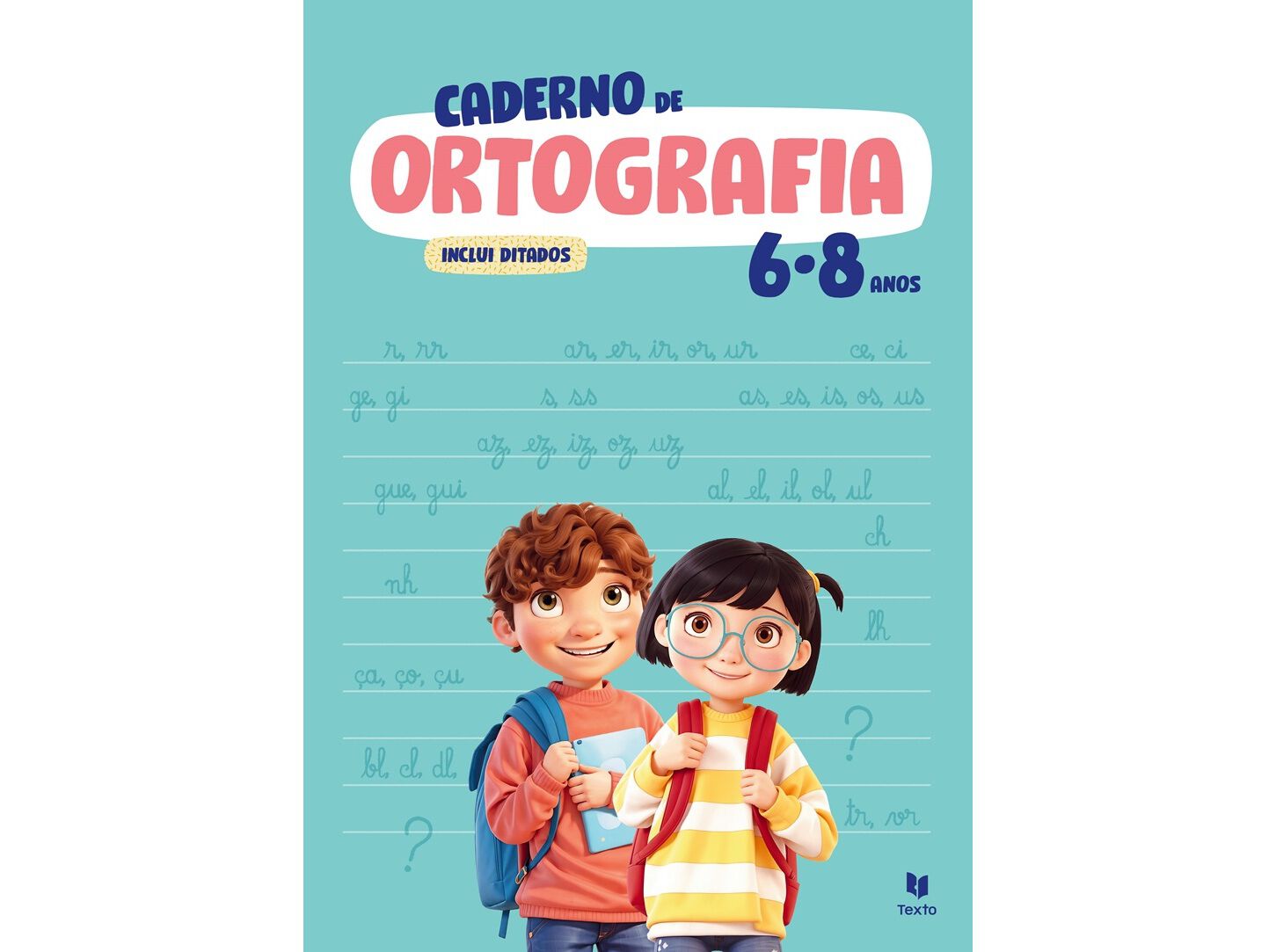 LIVRO CADERNO DE ORTOGRAFIA E DITADOS 6/8 ANOS