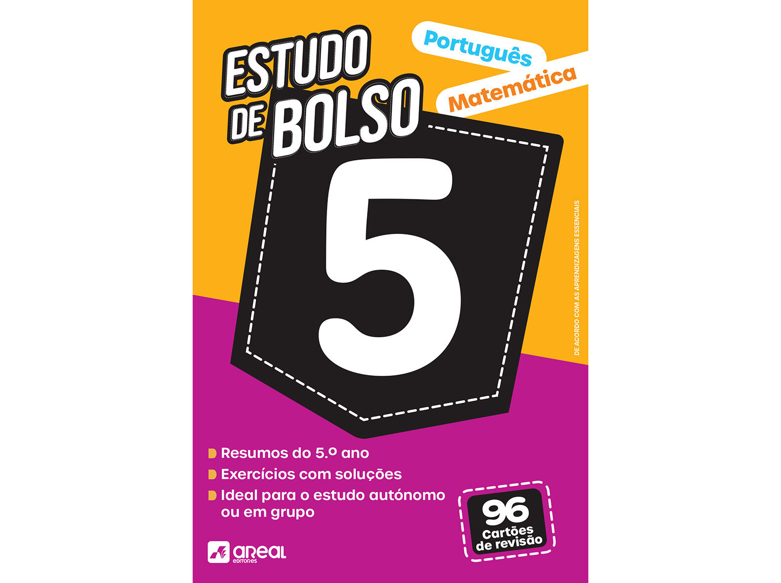 LIVRO ESTUDO DE BOLSO PORTUGU&Ecirc;S E MATEM&Aacute;TICA - 5.&ordm; image number 0
