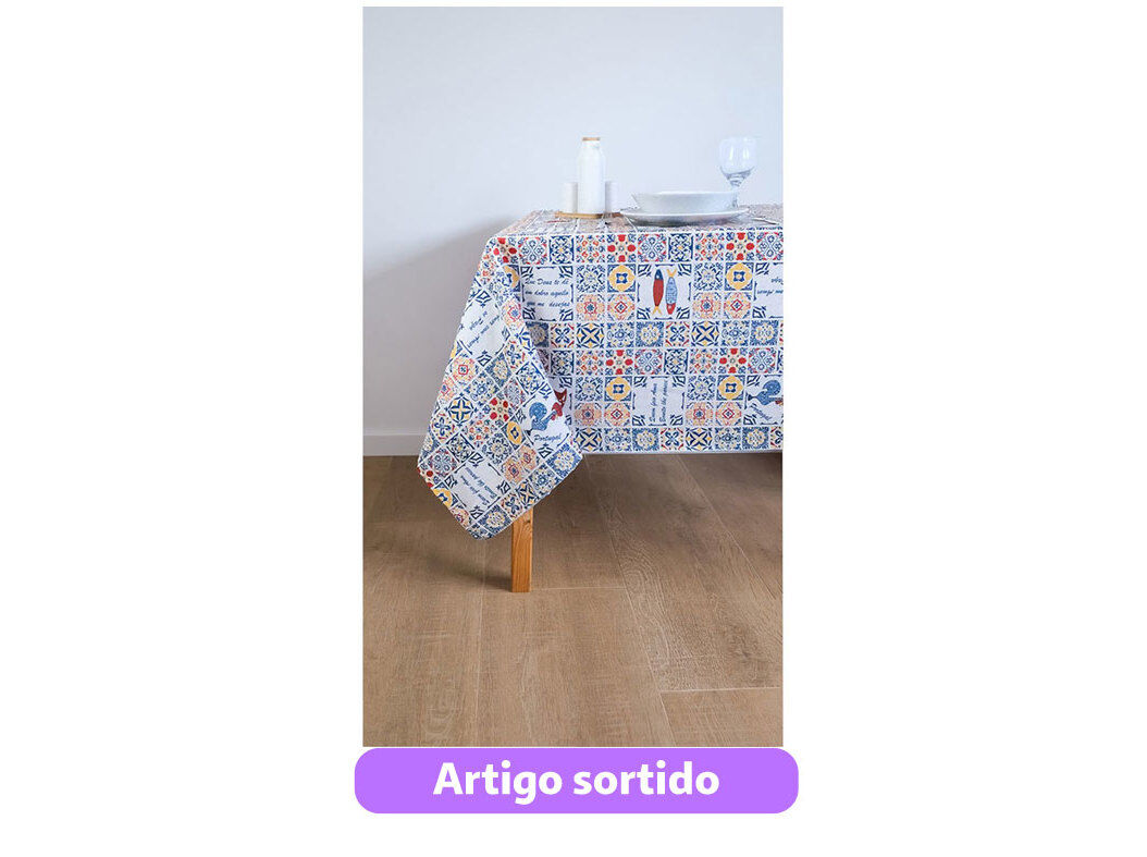 TOALHA MESA HOMESPECIAL ANTI-NODOAS 150X150CM MODELOS SORTIDOS image number 1