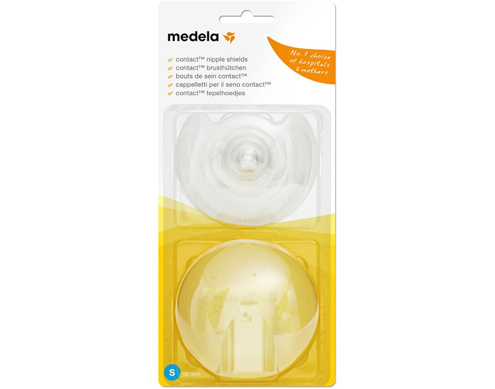 MAMILOS MEDELA CONTACT DE SILICONE TAMANHO S 1PAR
