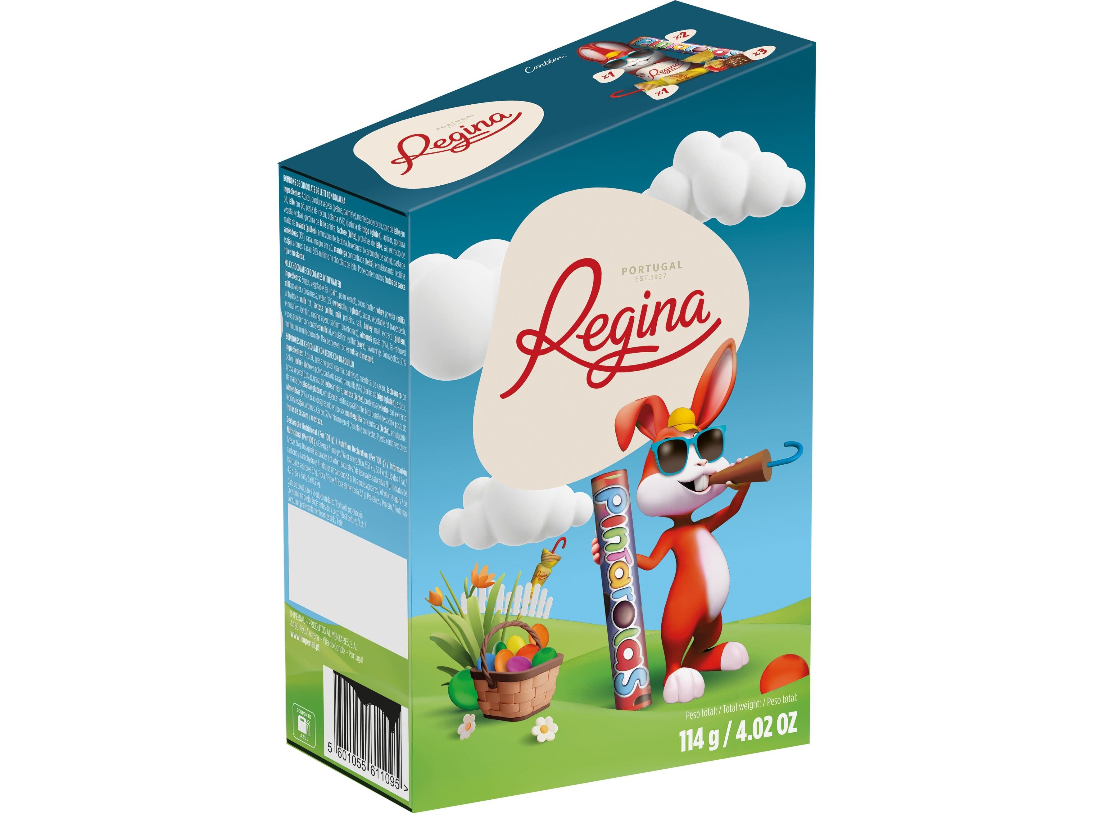 FANTASIA CHOCOLATE REGINA SORTIDO DE P&Aacute;SCOA 114G image number 1