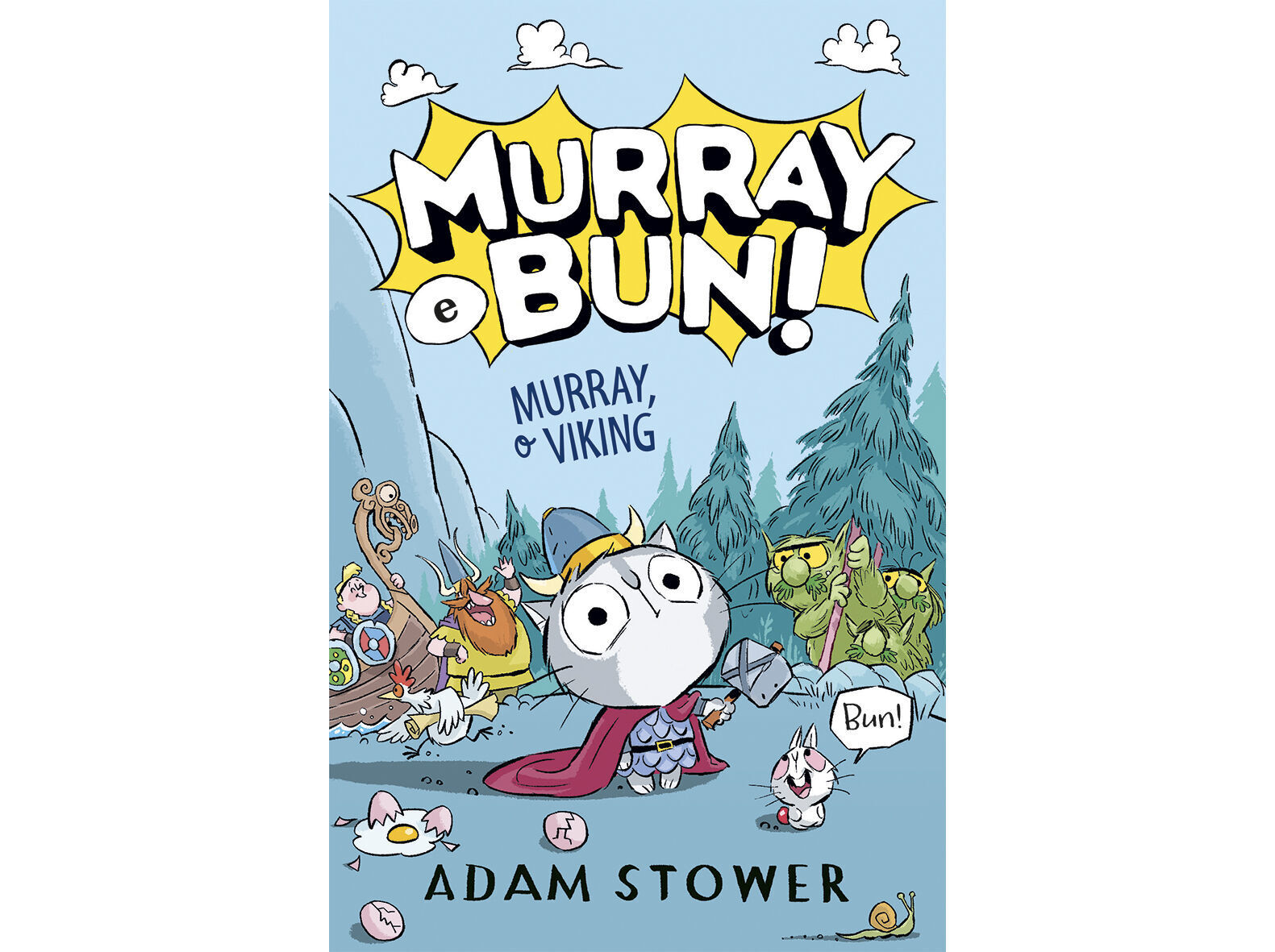 LIVRO MURRAY E BUN! - MURRAY O VIKING DE ADAM STOWER image number 0