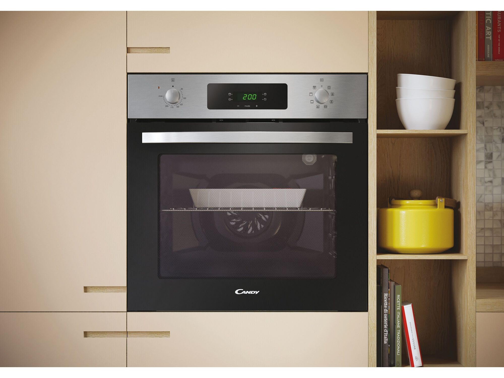 PACK FORNO E PLACA CANDY PCI25XCI642CBB image number 5