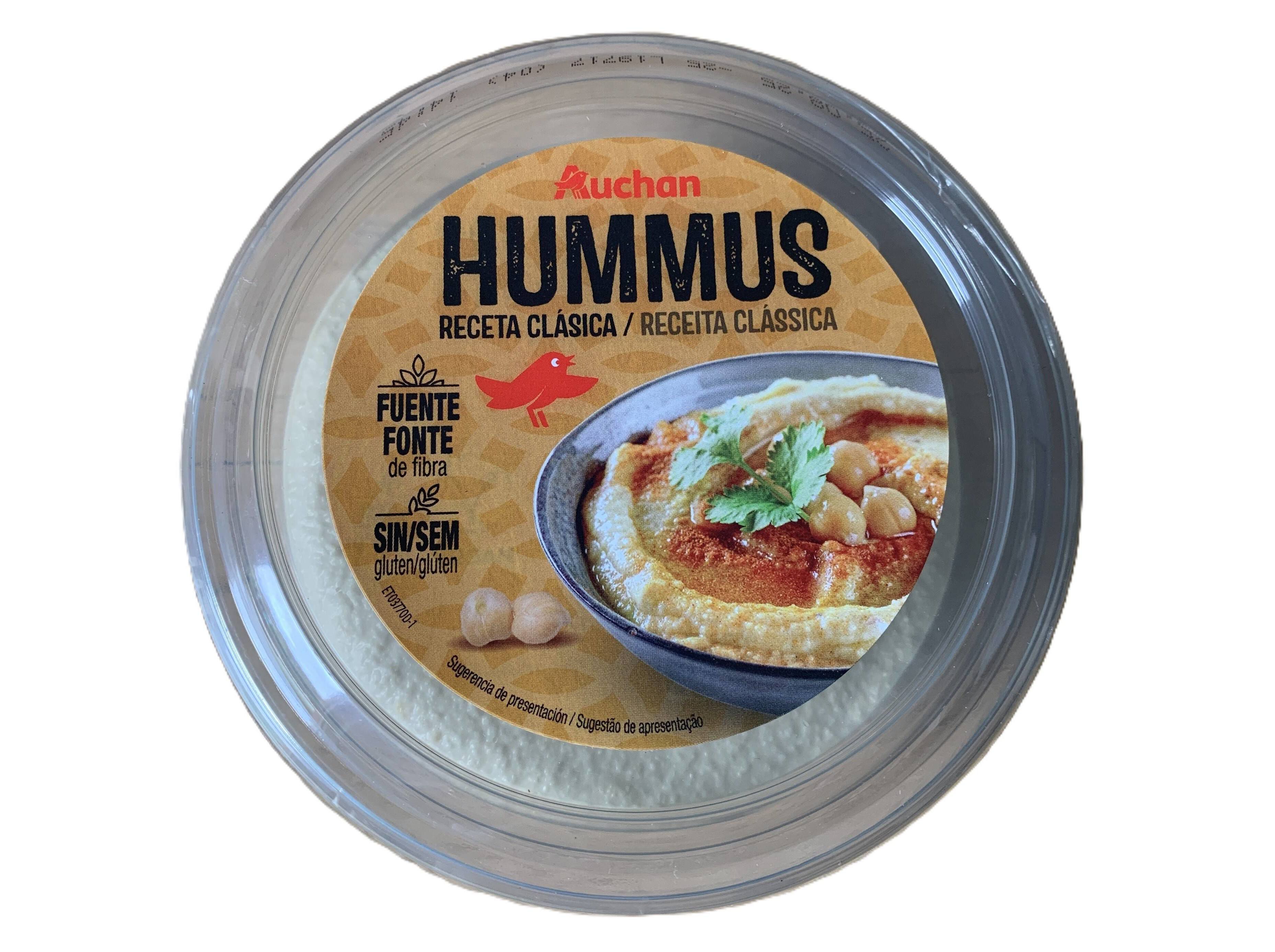 H&Uacute;MUS AUCHAN RECEITA CL&Aacute;SSICA 240 G