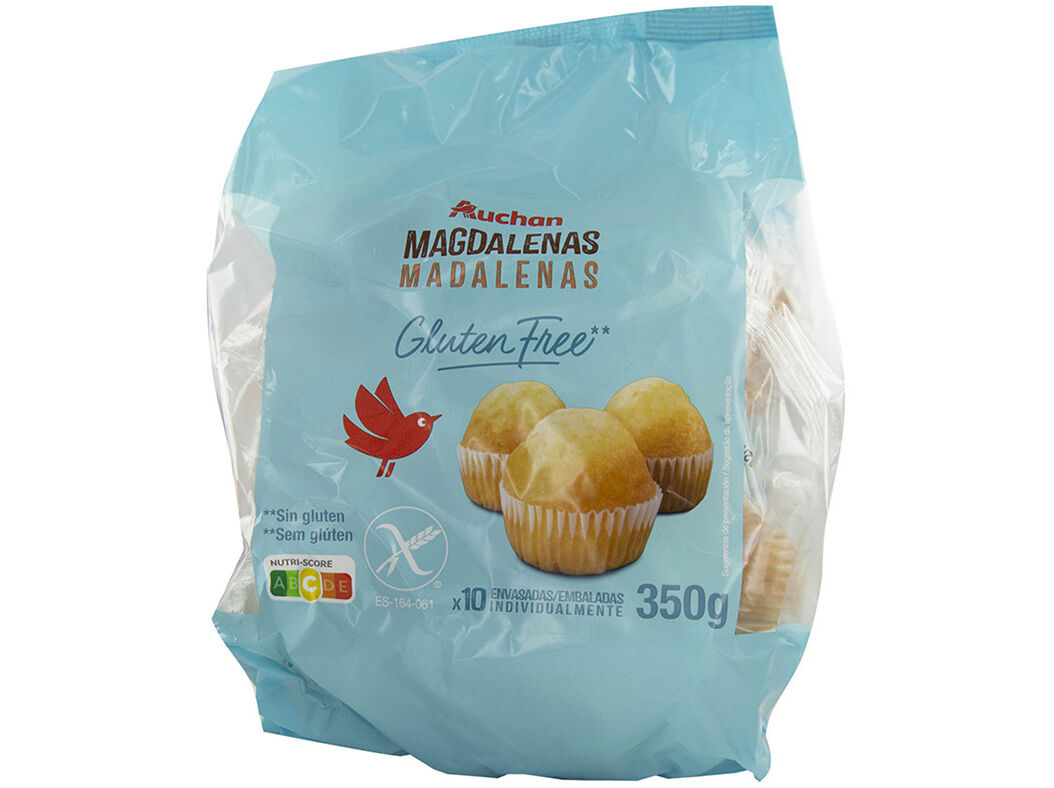 MADALENA AUCHAN SEM GLUTEN 10 UN 350G