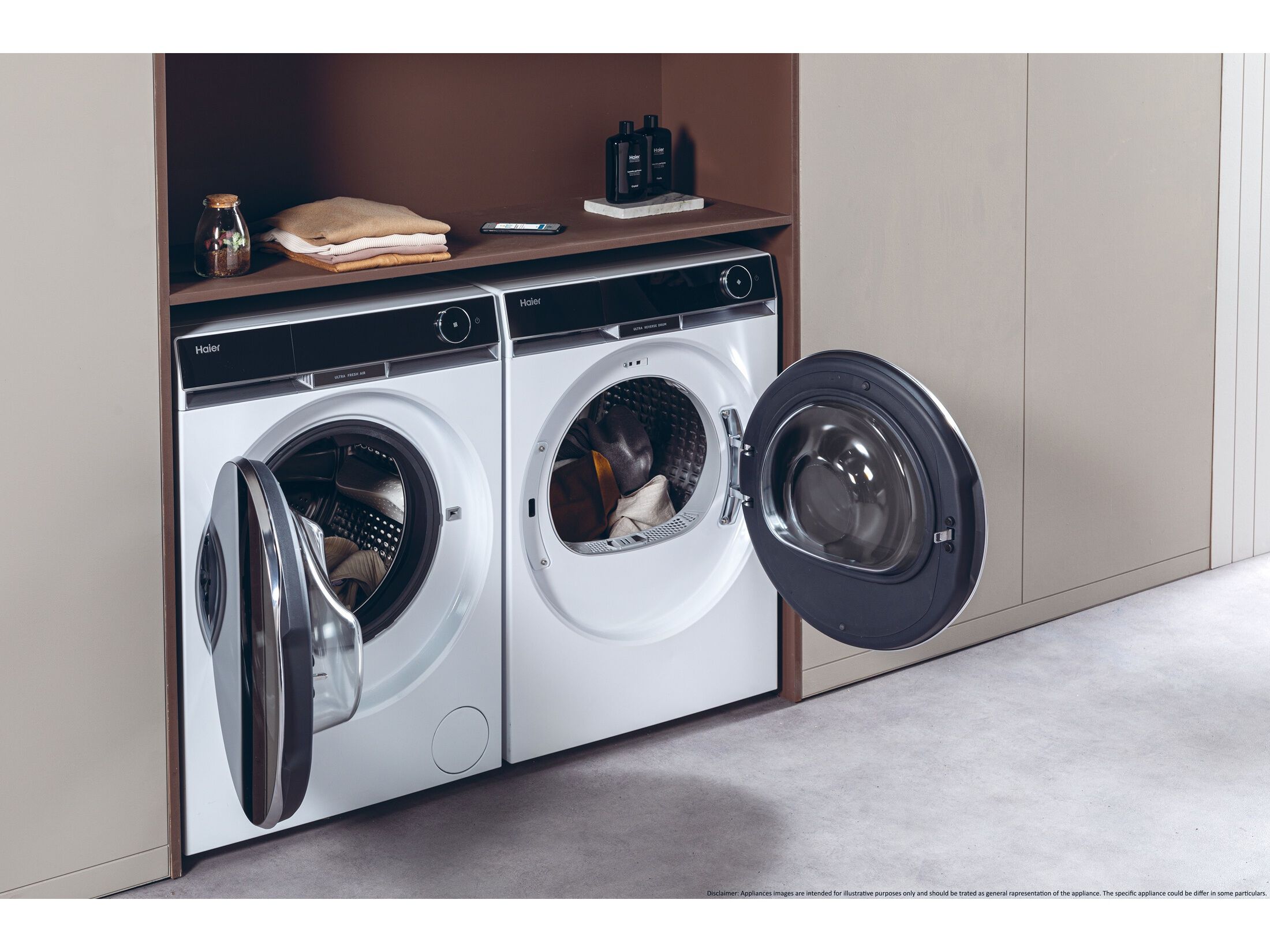 M&Aacute;QUINA DE LAVAR ROUPA HAIER HW100-BD14397U1S - BRANCO A 10KG image number 19