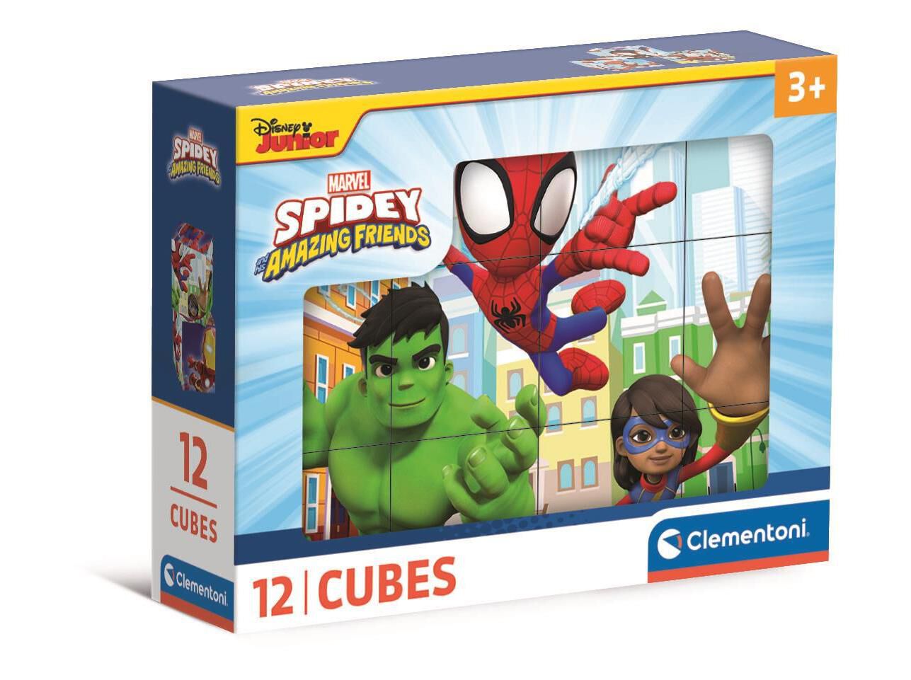 CUBOS 12 SPIDEY CLEMENTONI