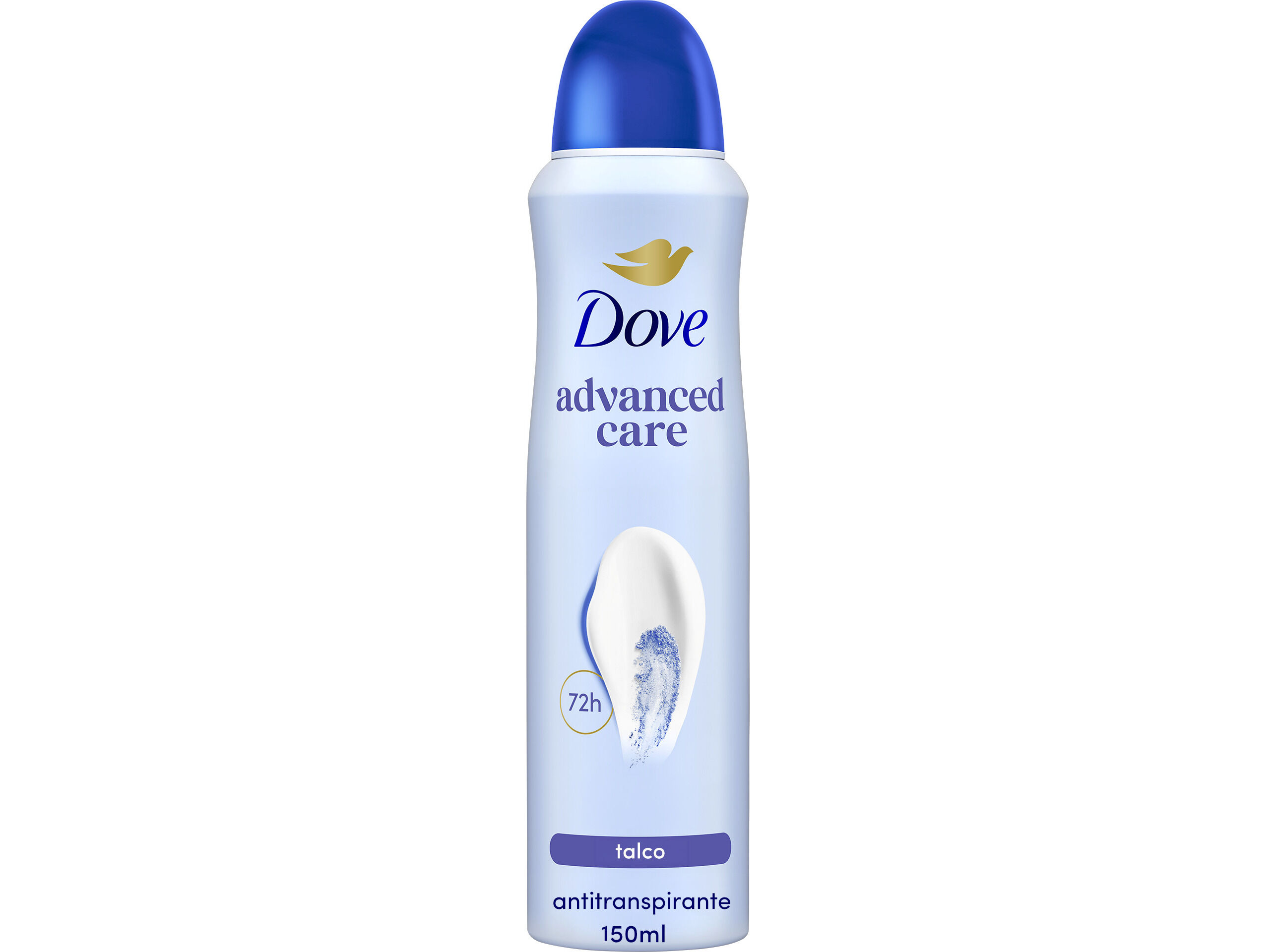 DESODORIZANTE SPRAY DOVE TALC SOFT 72H 150ML