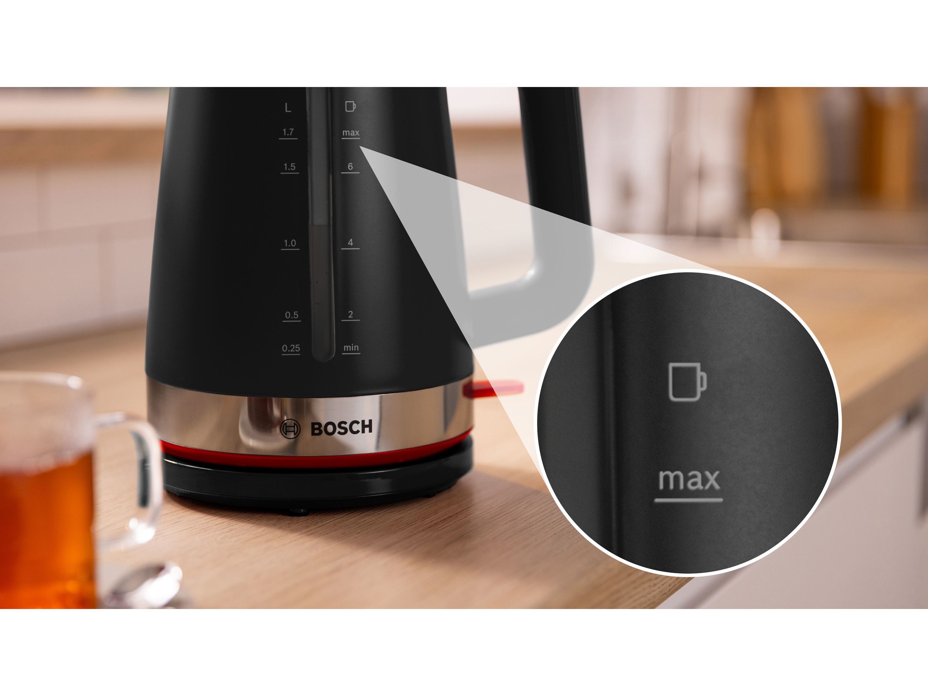 JARRO EL&Eacute;TRICO BOSCH TWK4M223 PRETO MYMOMENT 2400W image number 6