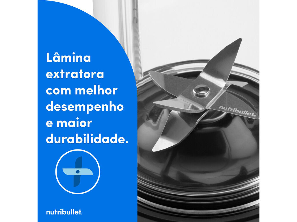 LIQUIDIFICADOR NUTRIBULLET NBT1006MB 1000W image number 4