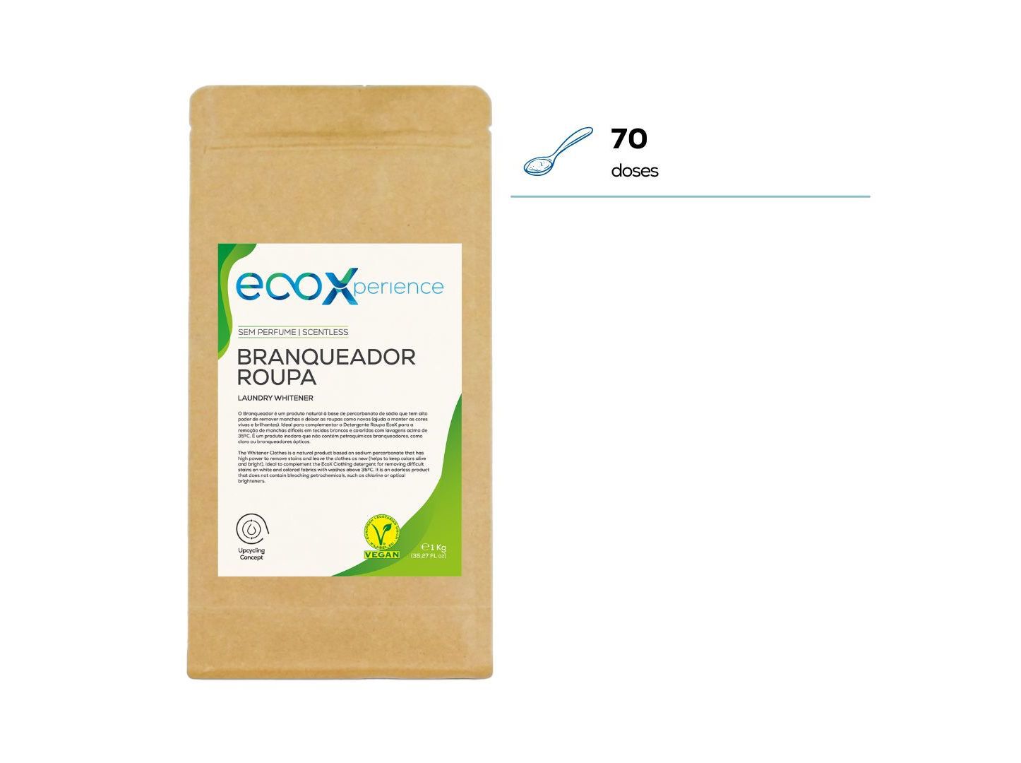 BRANQUEADOR DE ROUPA ECOX 1KG image number 3
