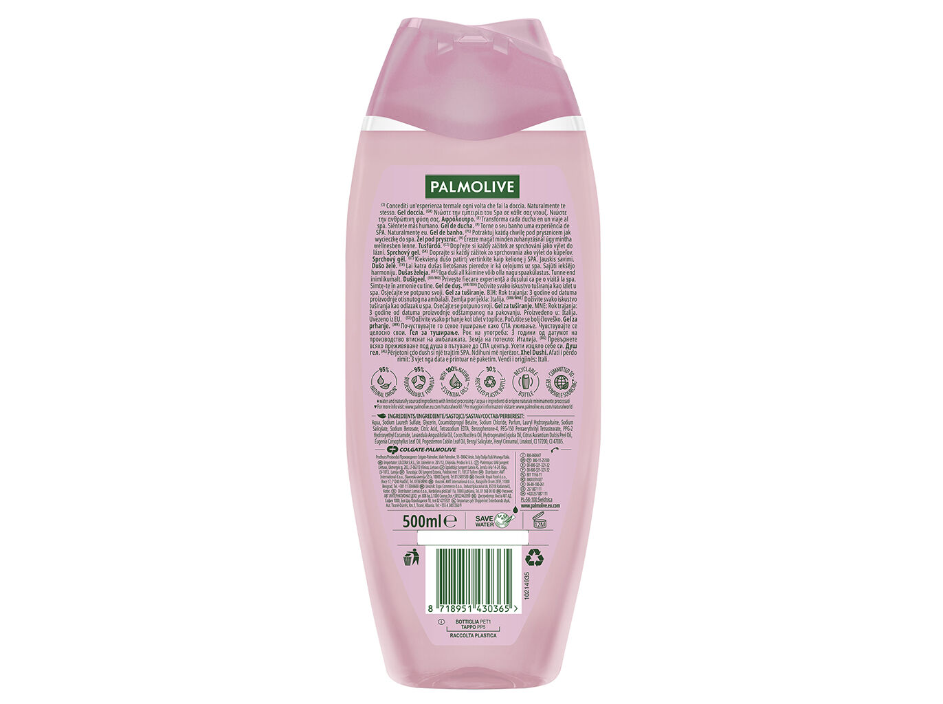 GEL BANHO PALMOLIVE SILKY OIL 500ML image number 1
