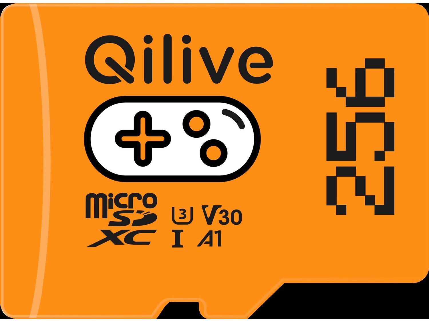 CART&Atilde;O MEM&Oacute;RIA MSD QILIVE CL.10 UHS-I U3 GAMING 256GB image number 1