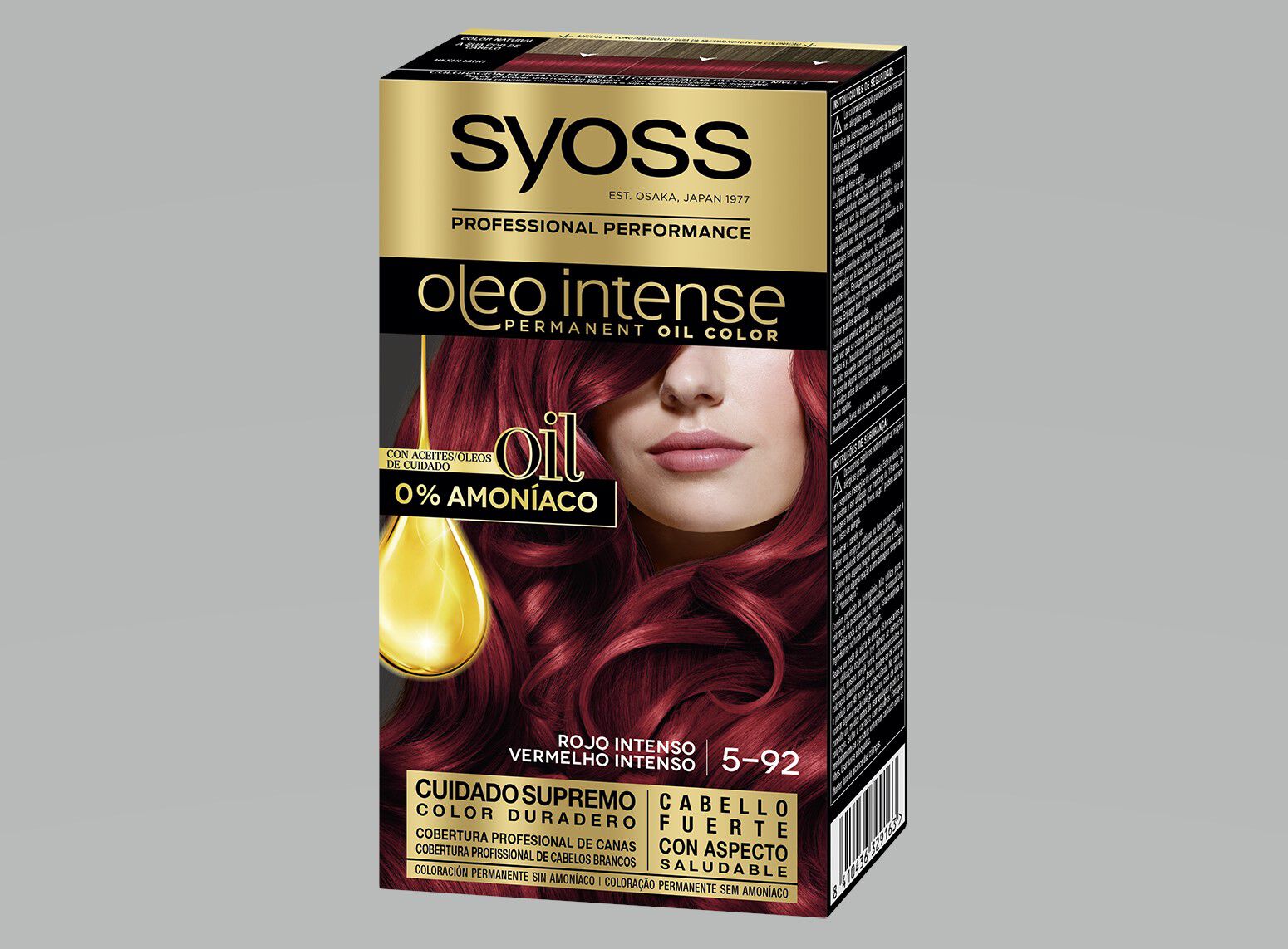 COLORA&Ccedil;&Atilde;O SYOSS &Oacute;LEO INTENSE 5-92 VERMELHO INTENSO image number 1