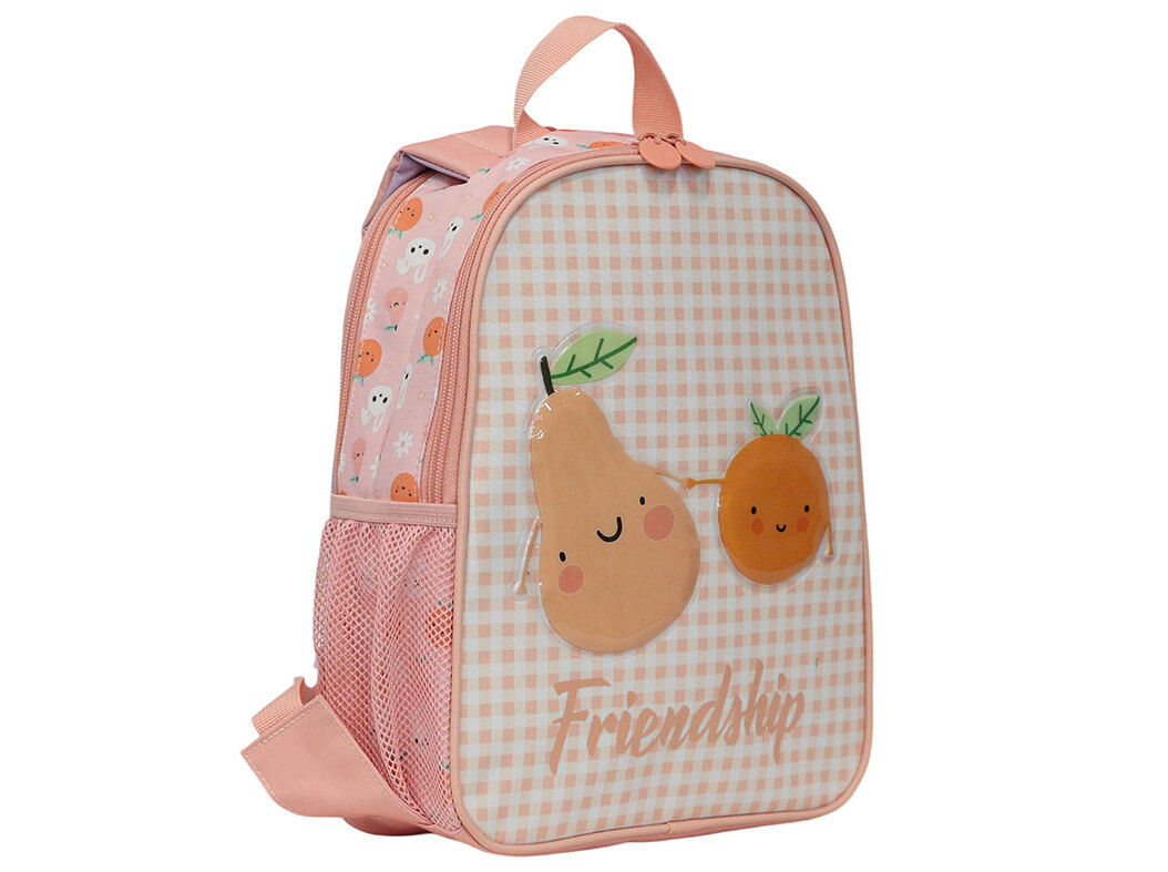 MINI MOCHILA AUCHAN DUPLA FACE COELHO 31X10X25CM image number 1