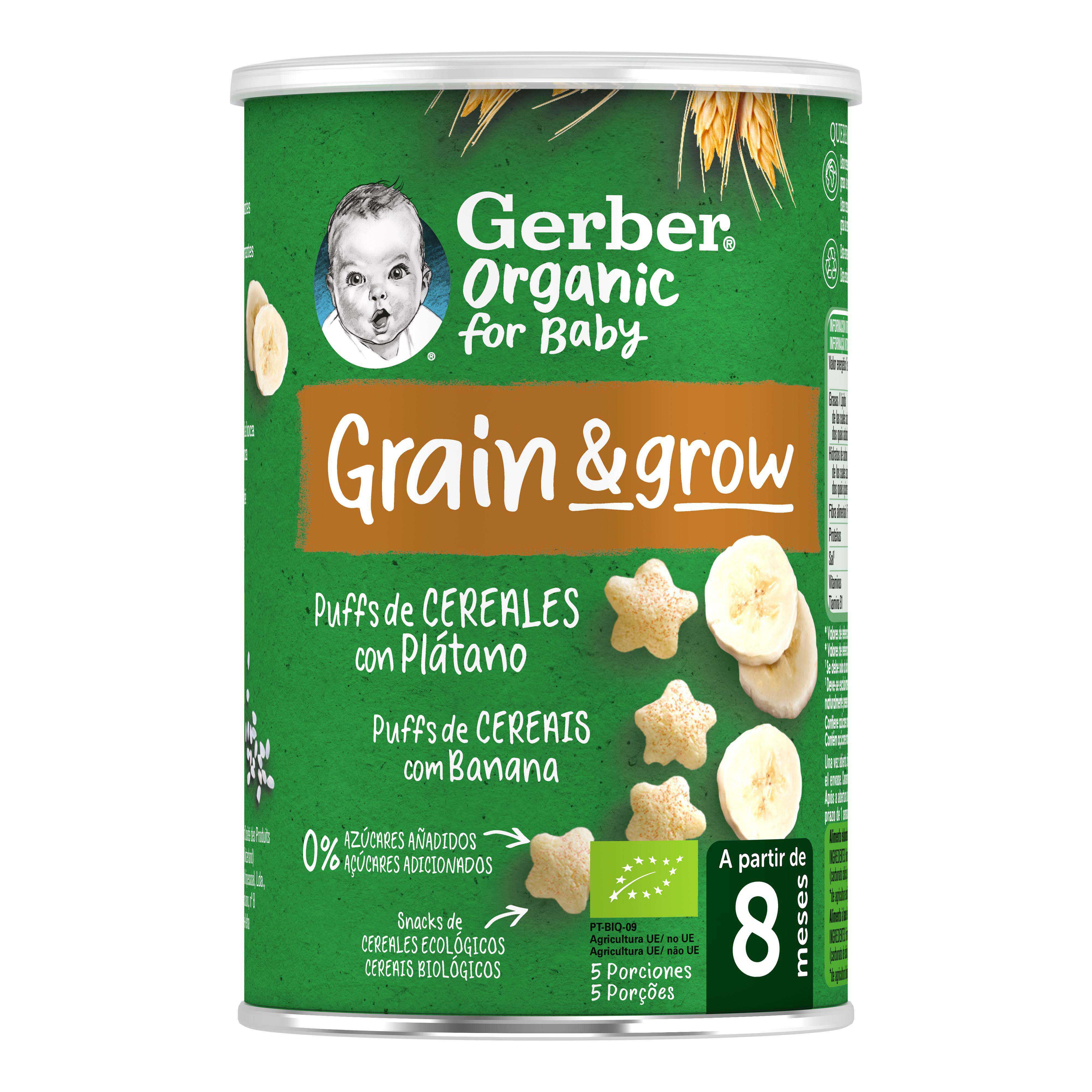 SNACK GERBER BIO BANANA 35G
