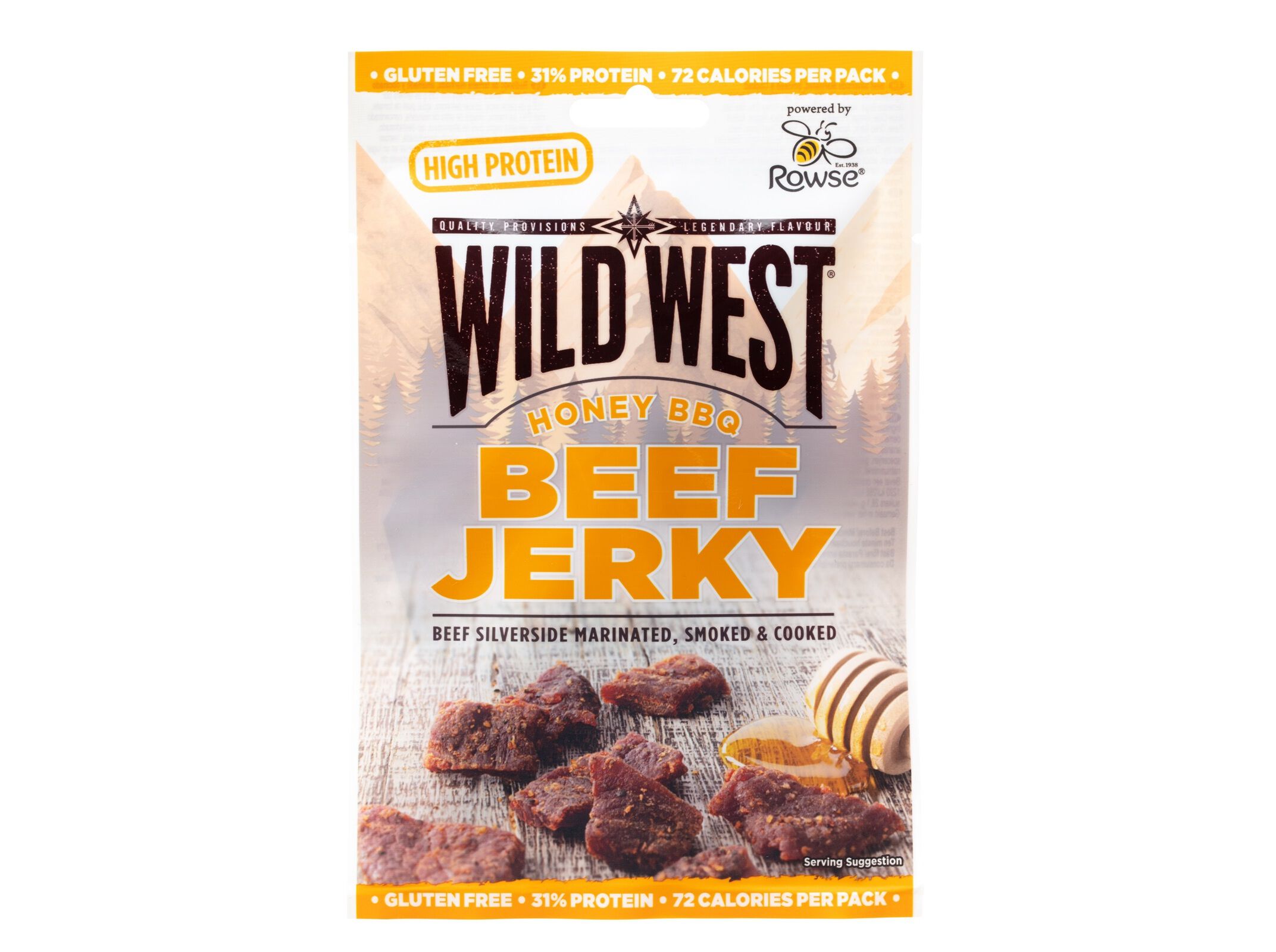 CARNE WILD WEST SECA MEL BARBECUE 35G