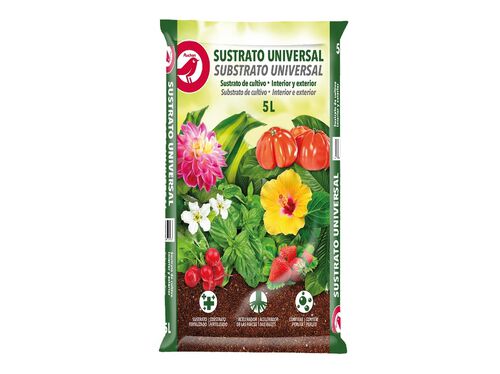 SUBSTRATO AUCHAN UNIVERSAL 5L image number 0