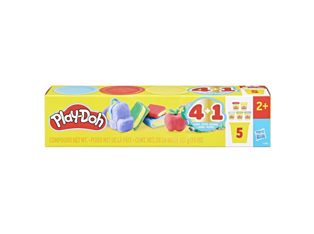 CONJUNTO DE 5 POTES PLAY DOH image number 1