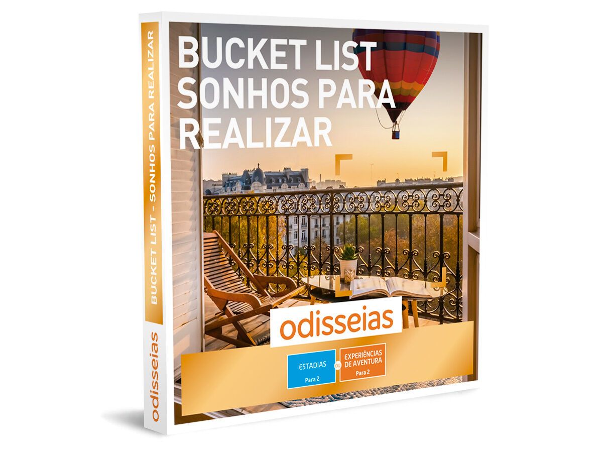 PACK ODISSEIAS BUCKET LIST - SONHOS PARA REALIZAR