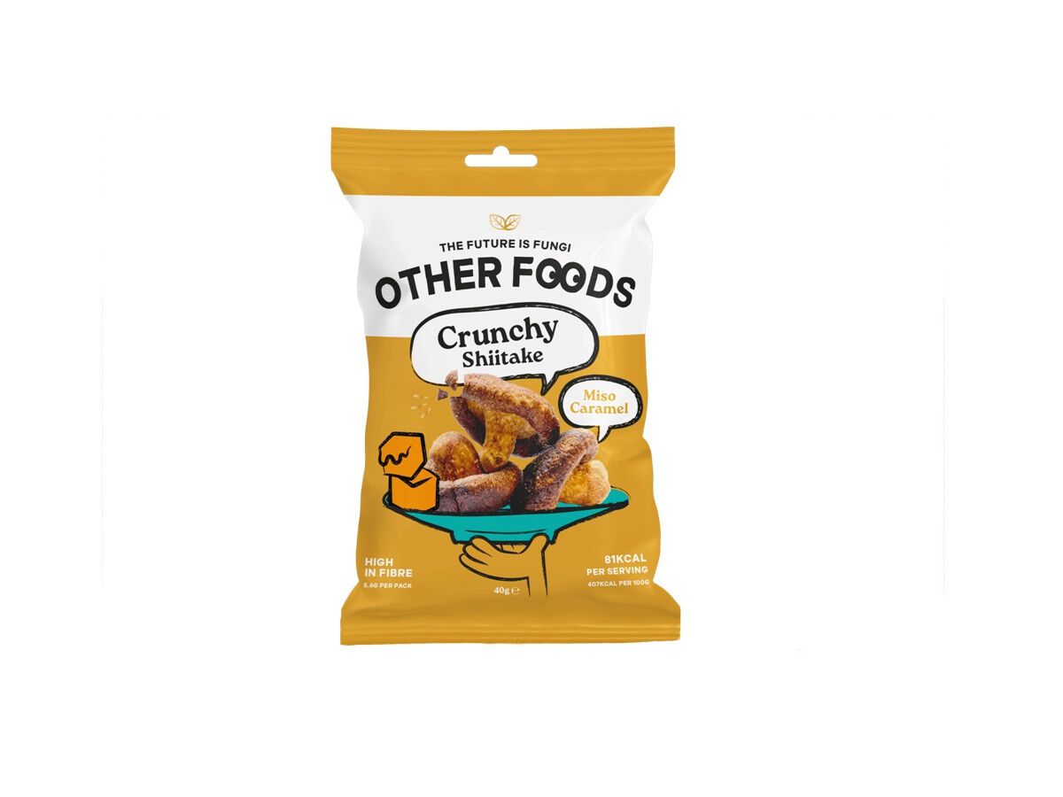 SNACKS OTHER FOODS COGUMELOS SHITAKE MISO/CARAMEL 40G image number 0
