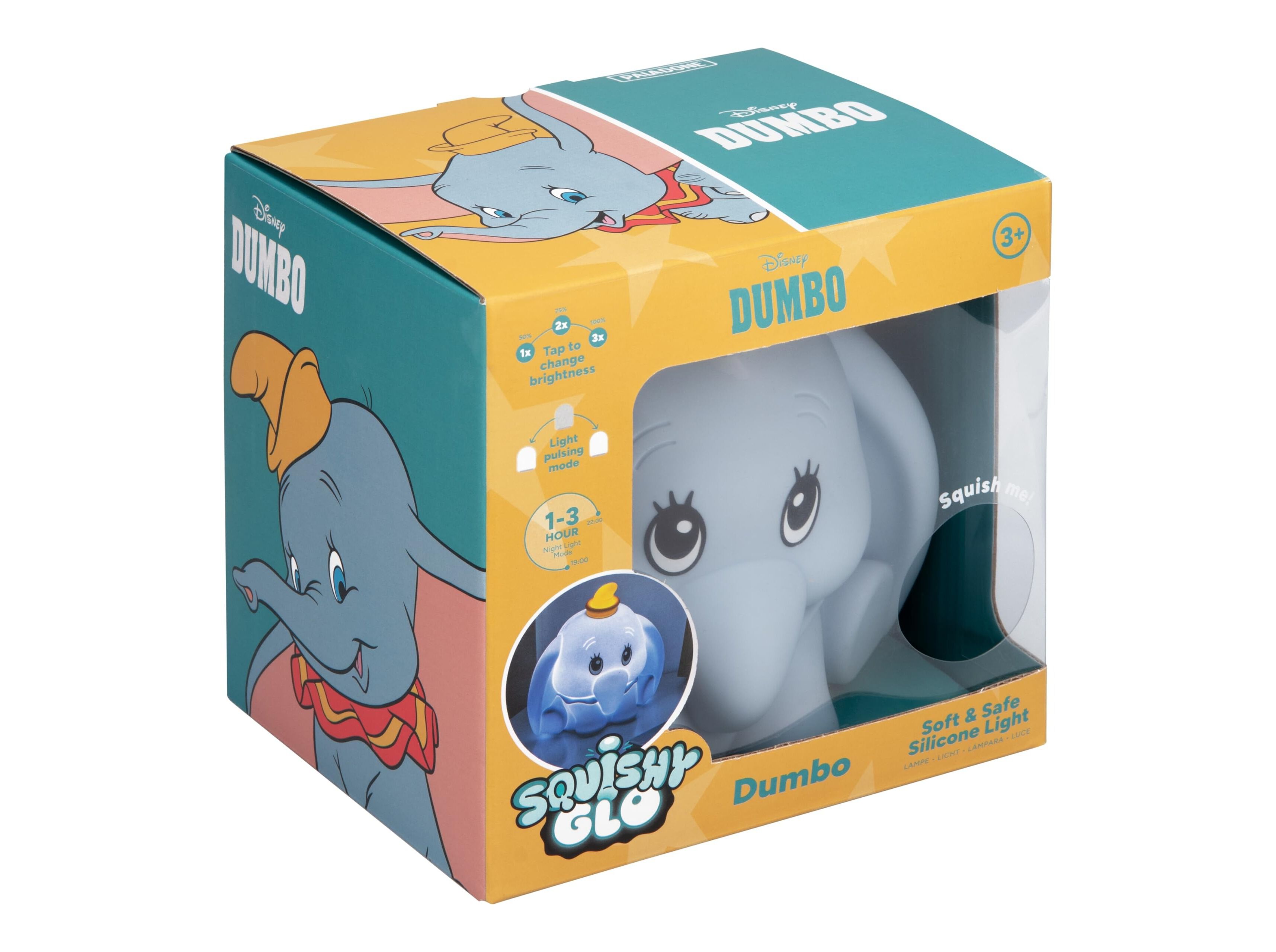 luz presença disney dumbo 15cm