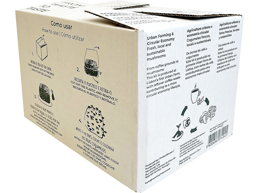 KIT CULTIVO SHITAKE NAM (ECONOMIA CIRCULAR) image number 1
