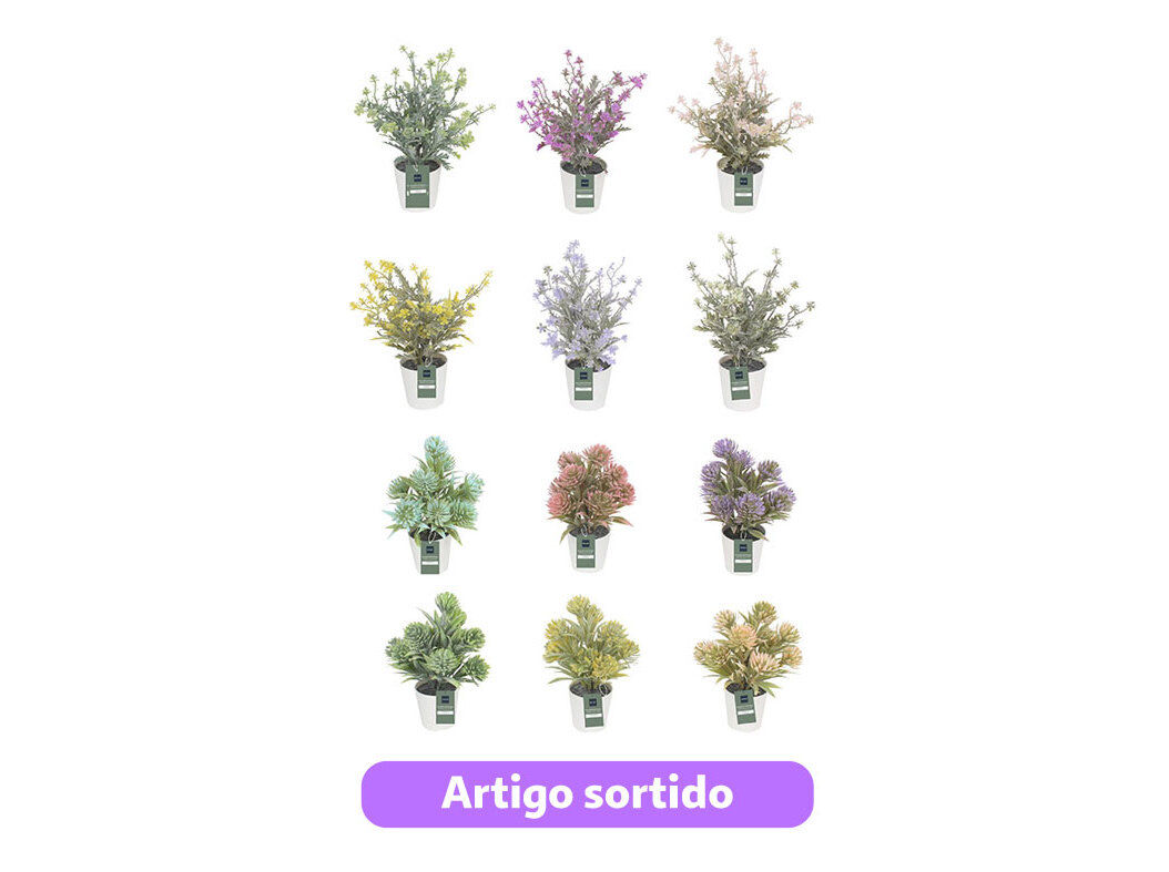 SUCULENTA ARTIFICIAL ACTUEL 23CM MODELOS SORTIDOS