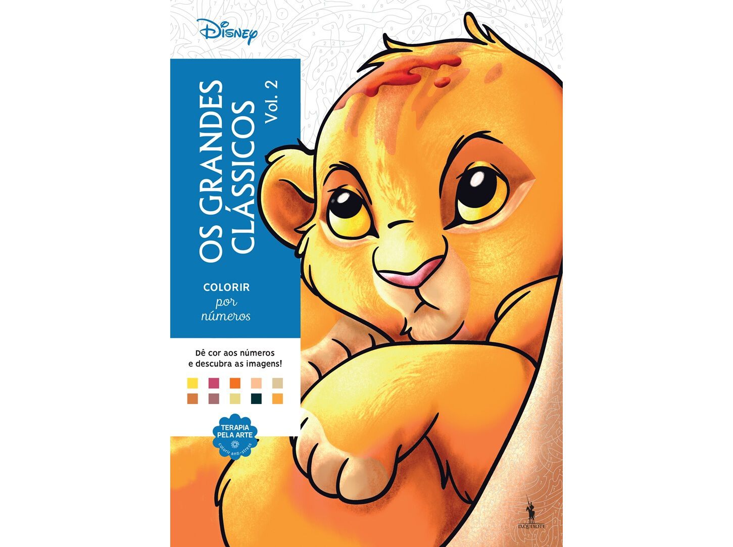 LIVRO COLORIR POR N&Uacute;MEROS - OS GRANDES CL&Aacute;SSICOS VOL. II image number 0