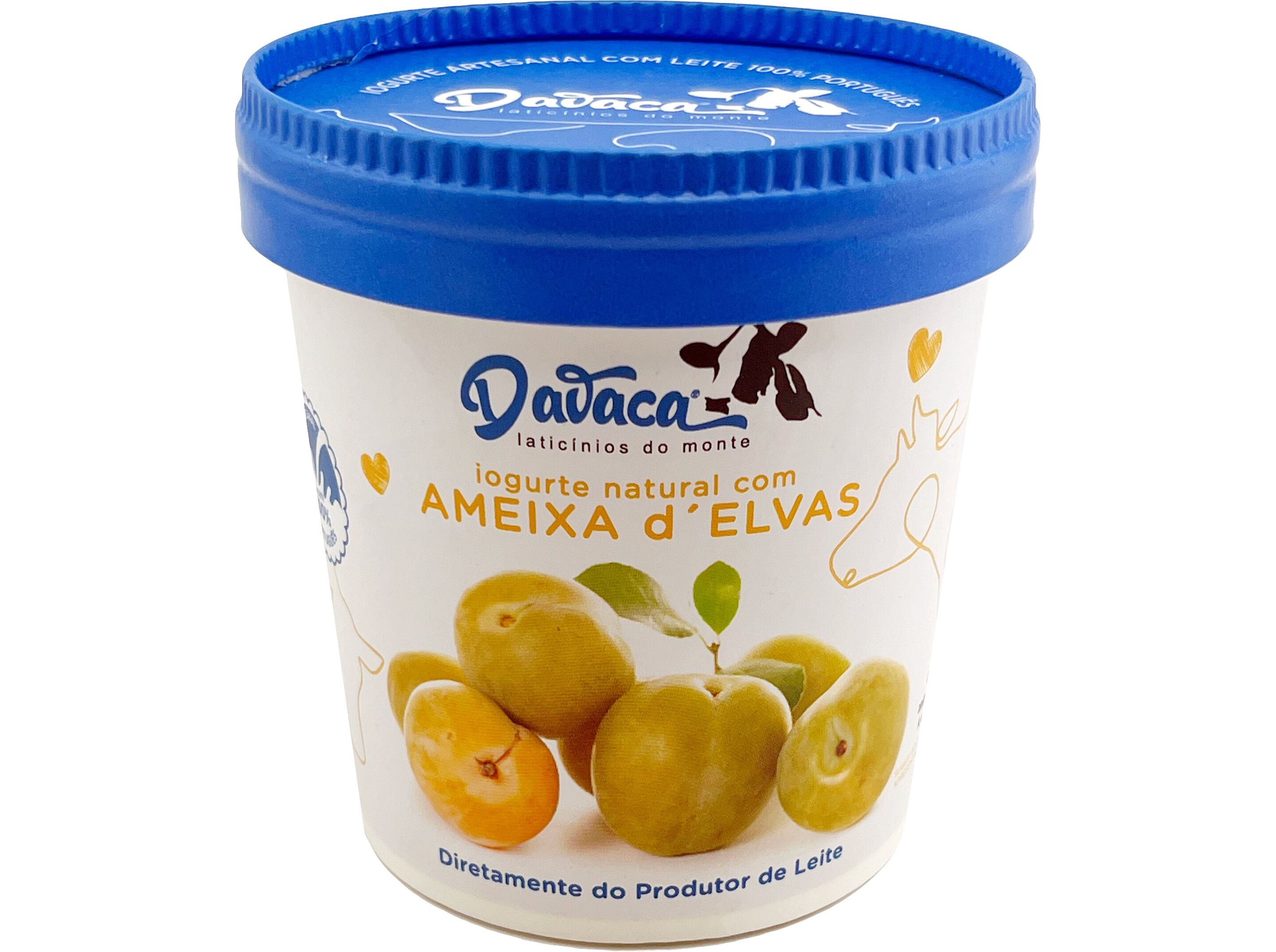 IOGURTE DAVACA AMEIXA D'ELVAS 400G image number 0