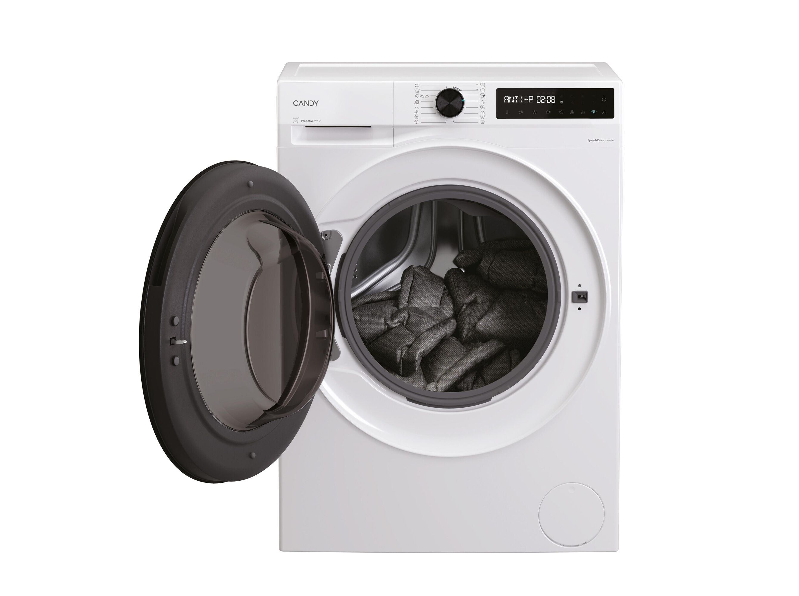 M&Aacute;QUINA DE LAVAR E SECAR ROUPA CANDY BWR 495BL8-S BRANCO A-20% L9S5KG 1400RPM image number 2