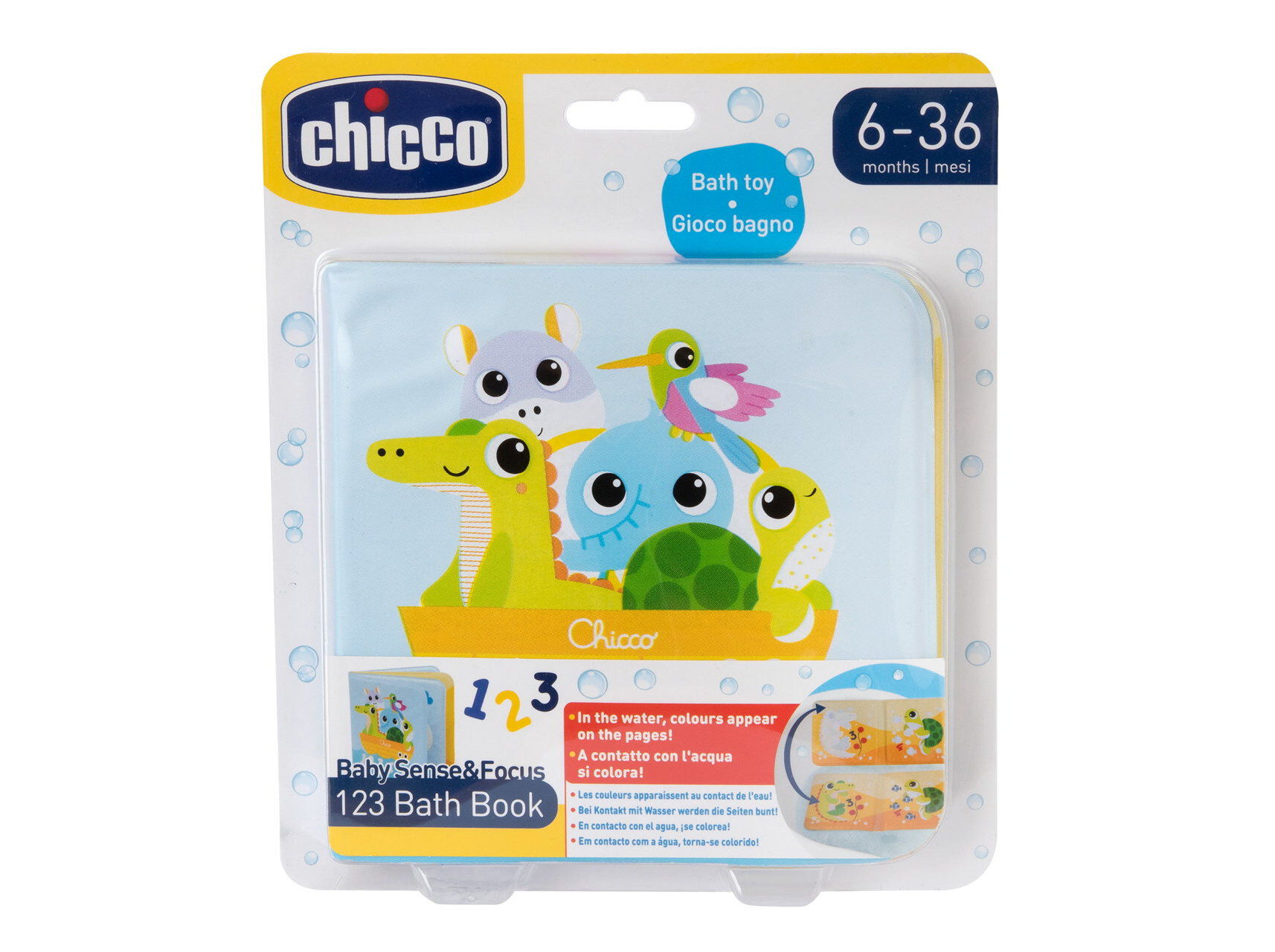 LIVRO DE BANHO M&Aacute;GICO CHICCO image number 1