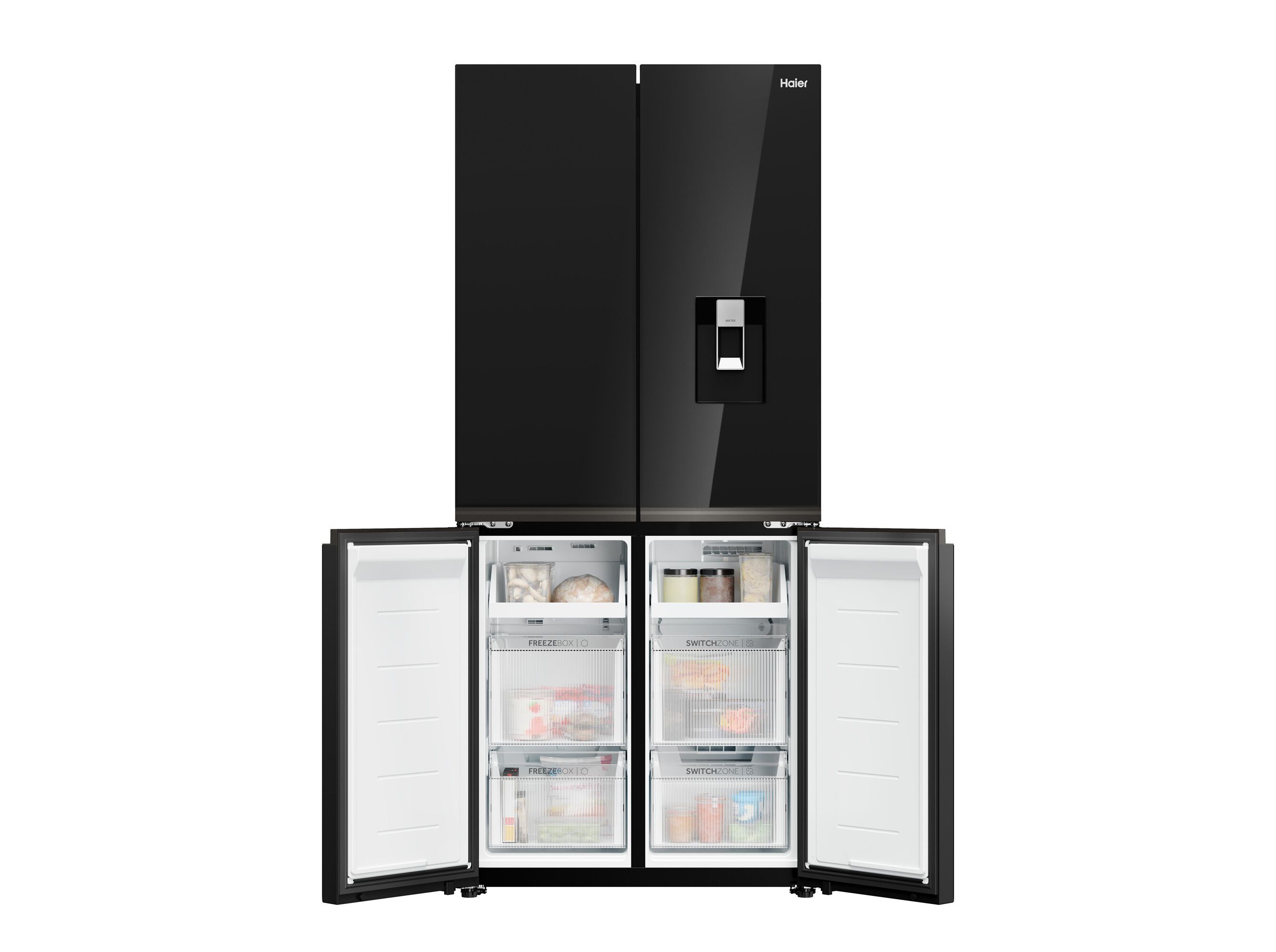 FRIGOR&Iacute;FICO AMERICANO HAIER HCKR7819DWGB NO FROST DISPENSADOR DE &Aacute;GUA 459 L image number 4