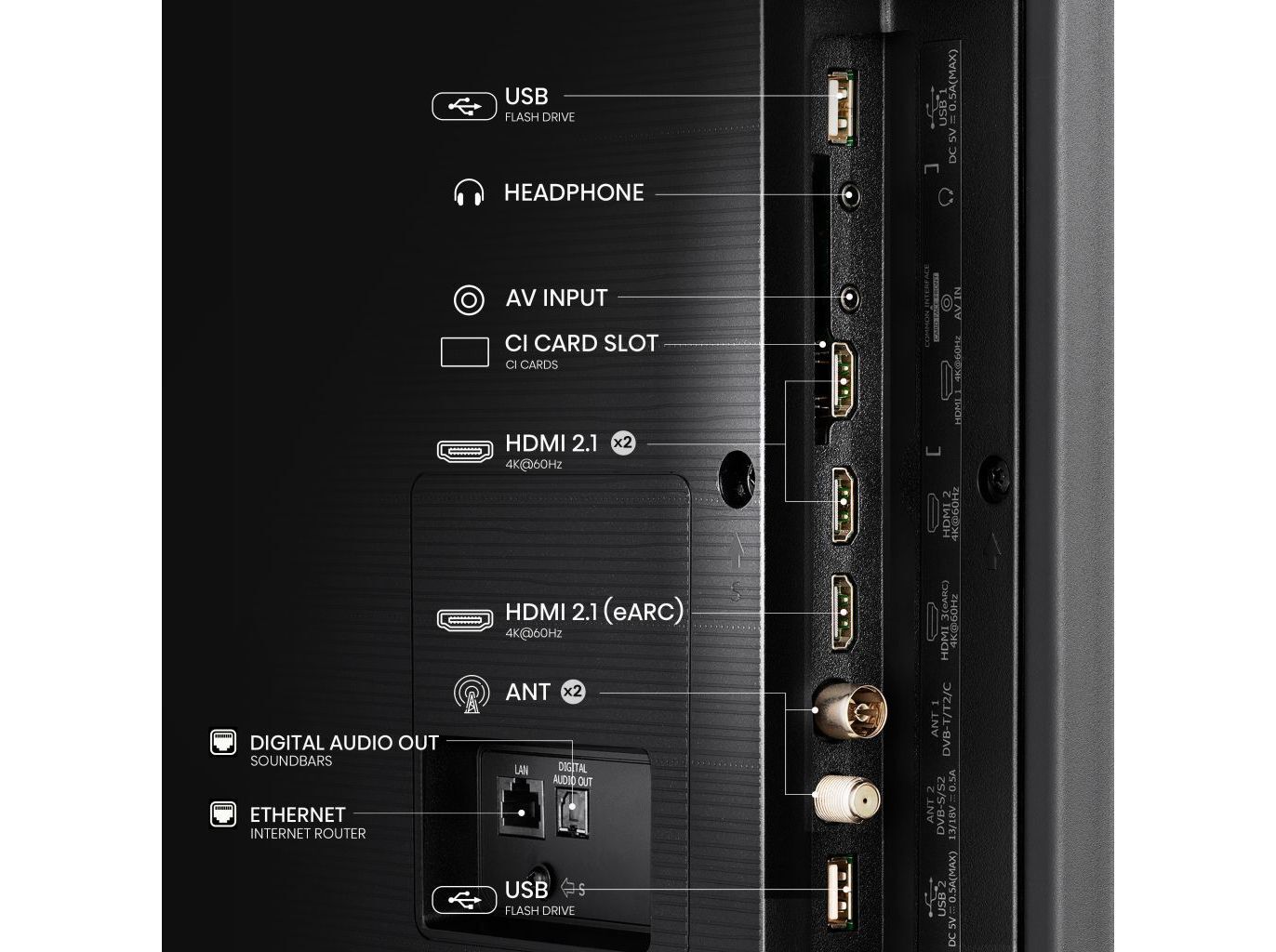 TV ULED MINI LED HISENSE 75U6NQ (4K SMART TV 75'' 189CM) image number 9
