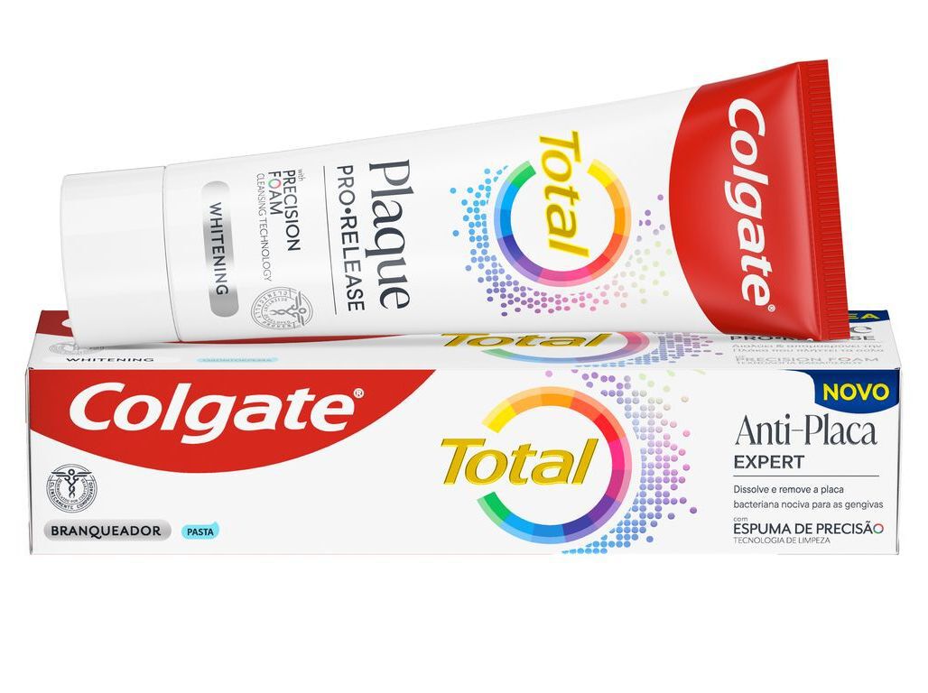 PASTA DENT&Iacute;FRICA COLGATE TOTAL PLAQUE WHITE 75ML image number 0
