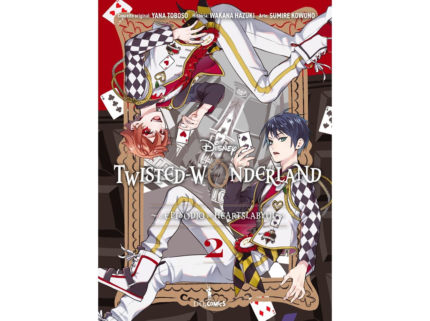 LIVRO TWISTED WONDERLAND - EPIS&Oacute;DIO DE HEARTSLABYUL #02 image number 0