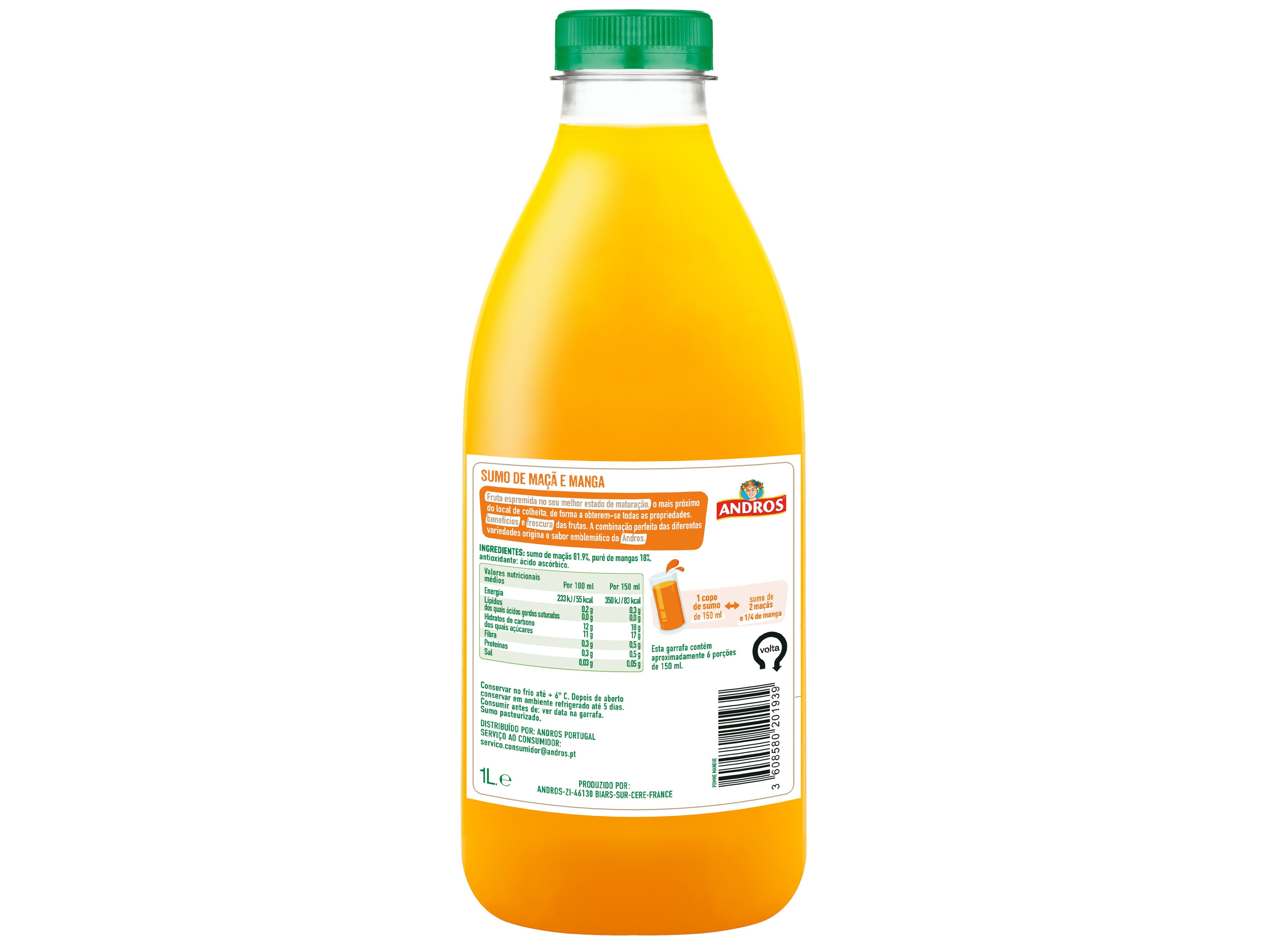 SUMO ANDROS MA&Ccedil;&Atilde;-MANGA 1L (SDR) image number 1