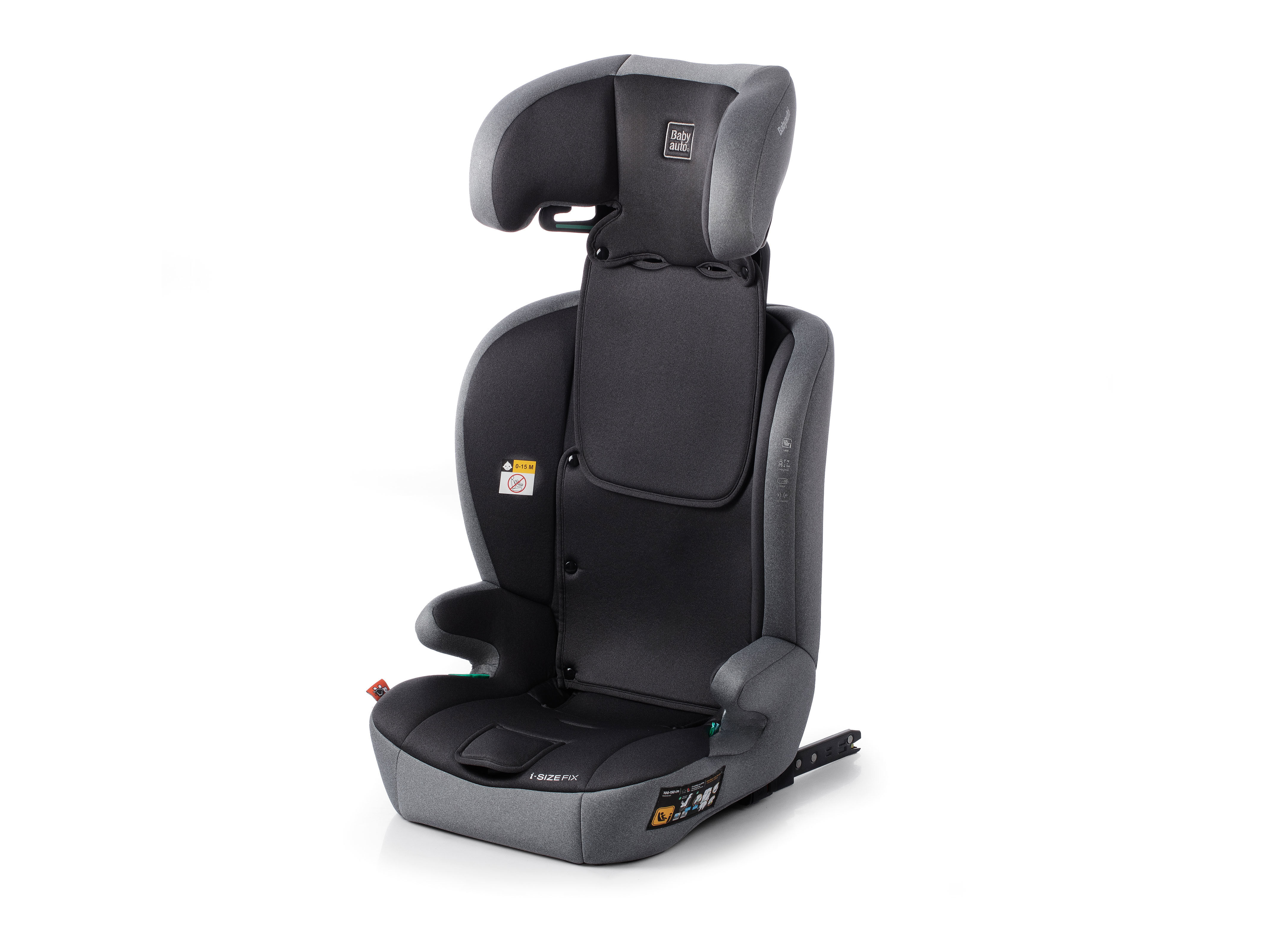 CADEIRA AUTO I-SIZE BABYAUTO 76-150CM ISOFIX ANTRACITE image number 6