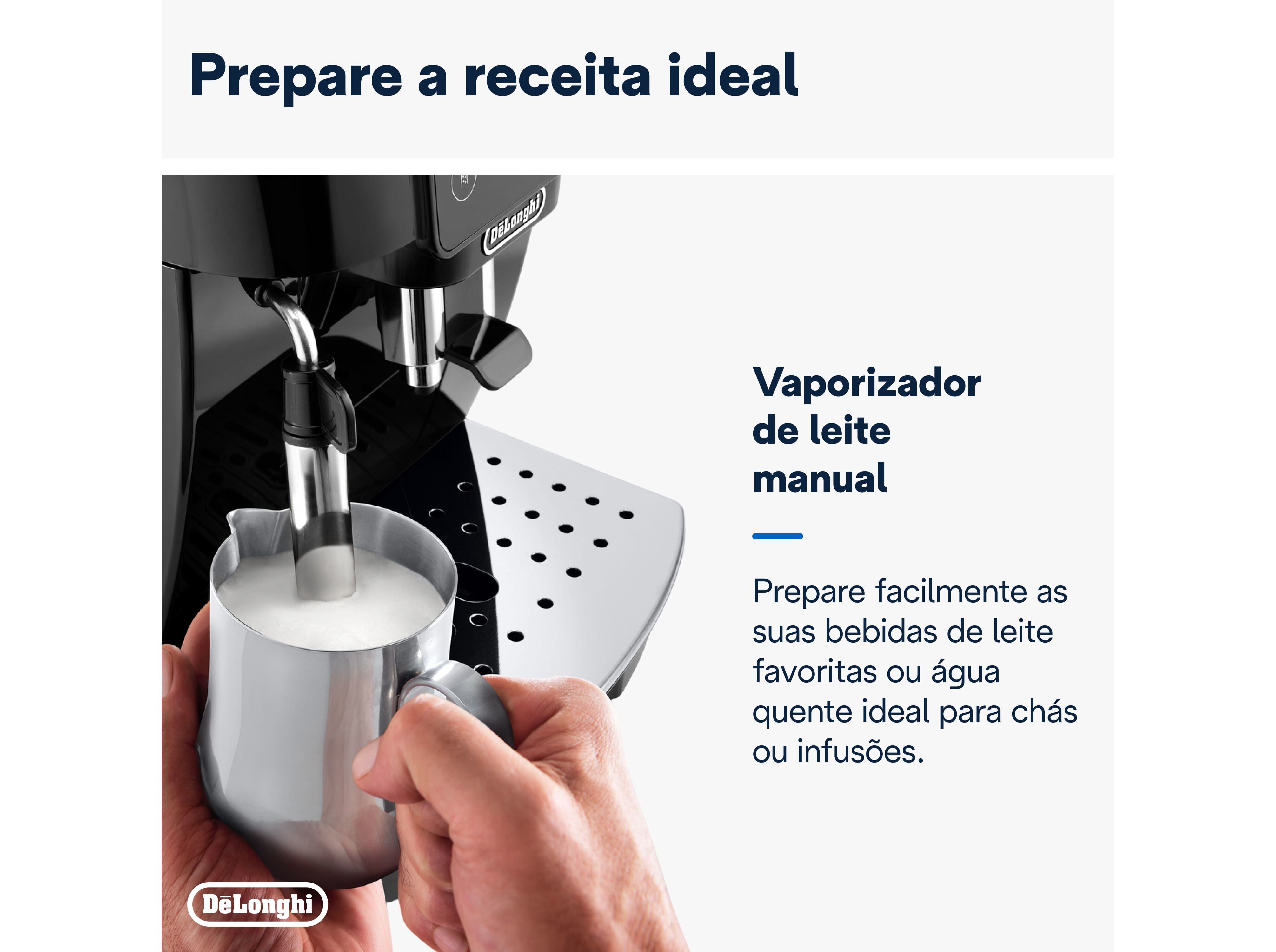 M&Aacute;QUINA DE CAF&Eacute; EXPRESSO AUTOM&Aacute;TICA DELONGHI MAGNIFICA START ECAM220.21.B image number 3