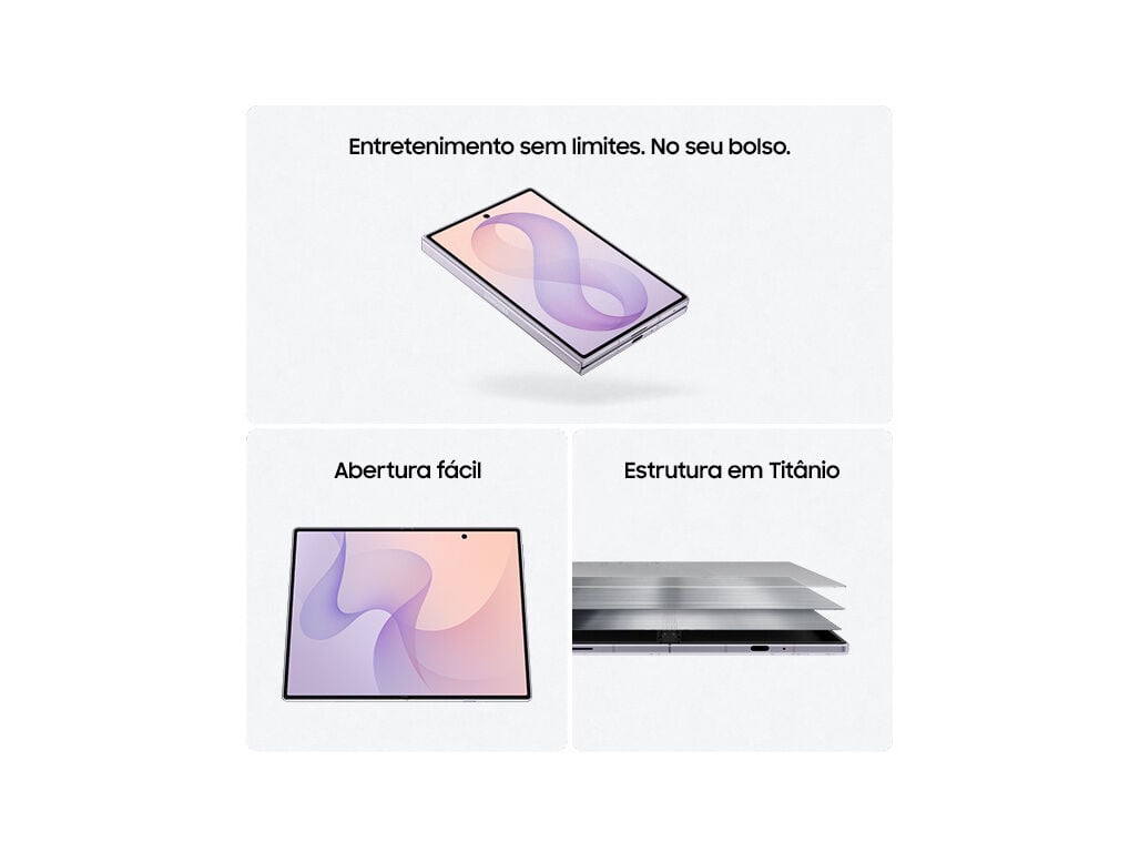 SMARTPHONE SAMSUNG GALAXY Z FOLD8 512GB LAVANDA image number 3