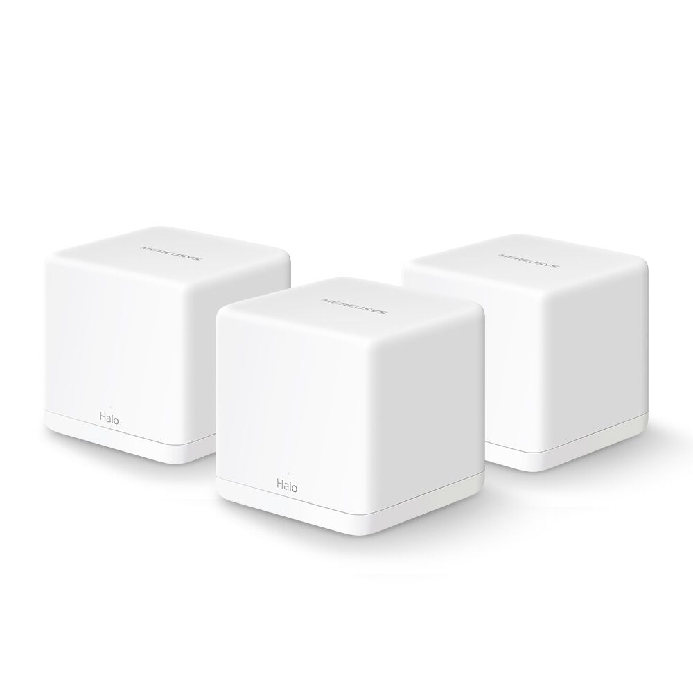 SISTEMA MESH WIFI MERCUSYS AC1300 HALO H30G(3-PACK)